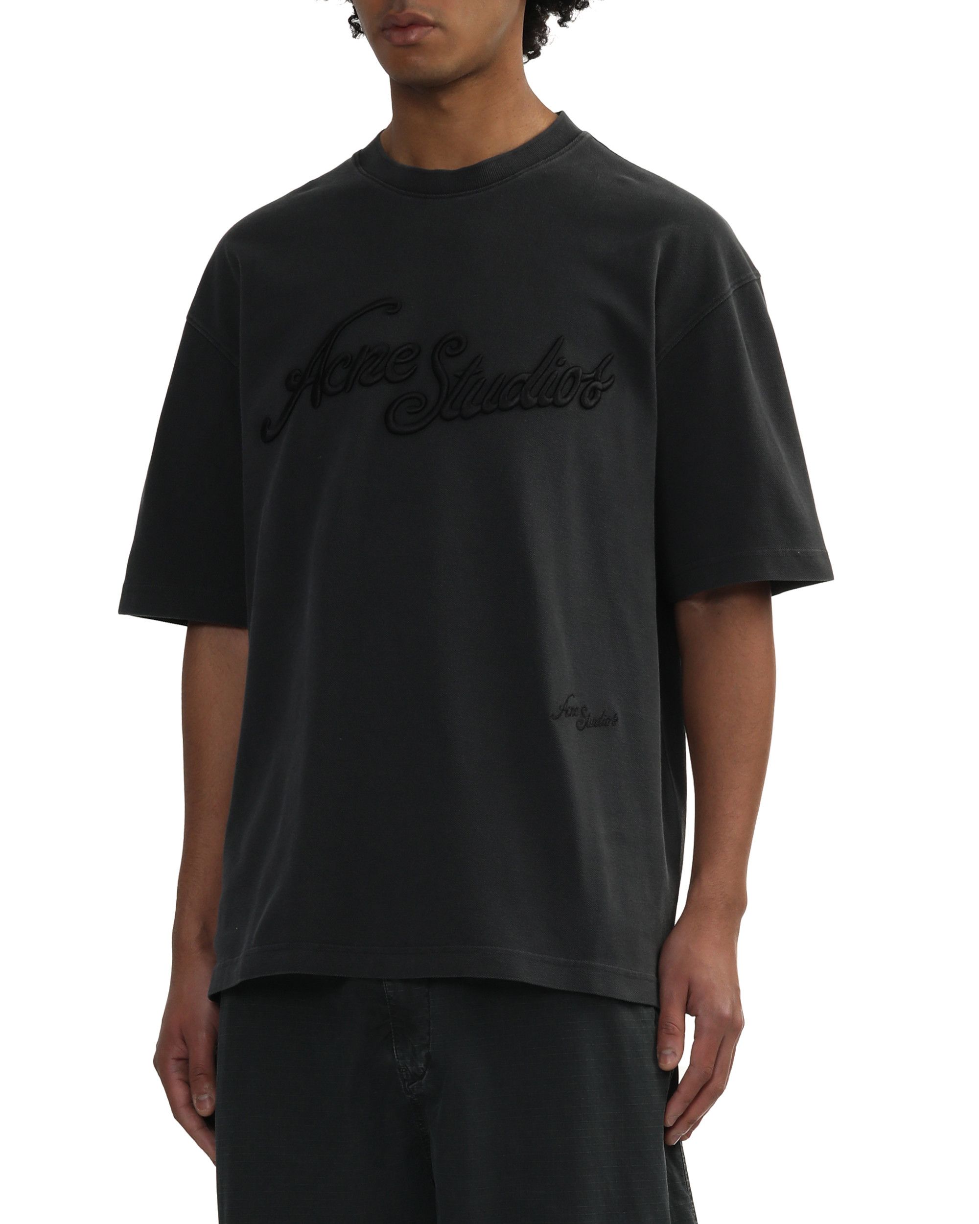 Acne Studios Acne Studios Logo Embroidery T-Shirt Size US S / EU 44-46 / 1 - 3 Thumbnail