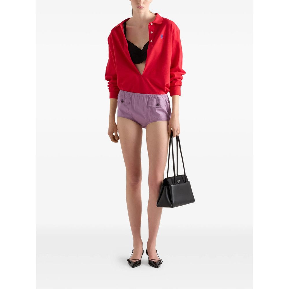 Prada Prada RED Tops - Polo Tops Size S / US 4 / IT 40 - 2 Thumbnail
