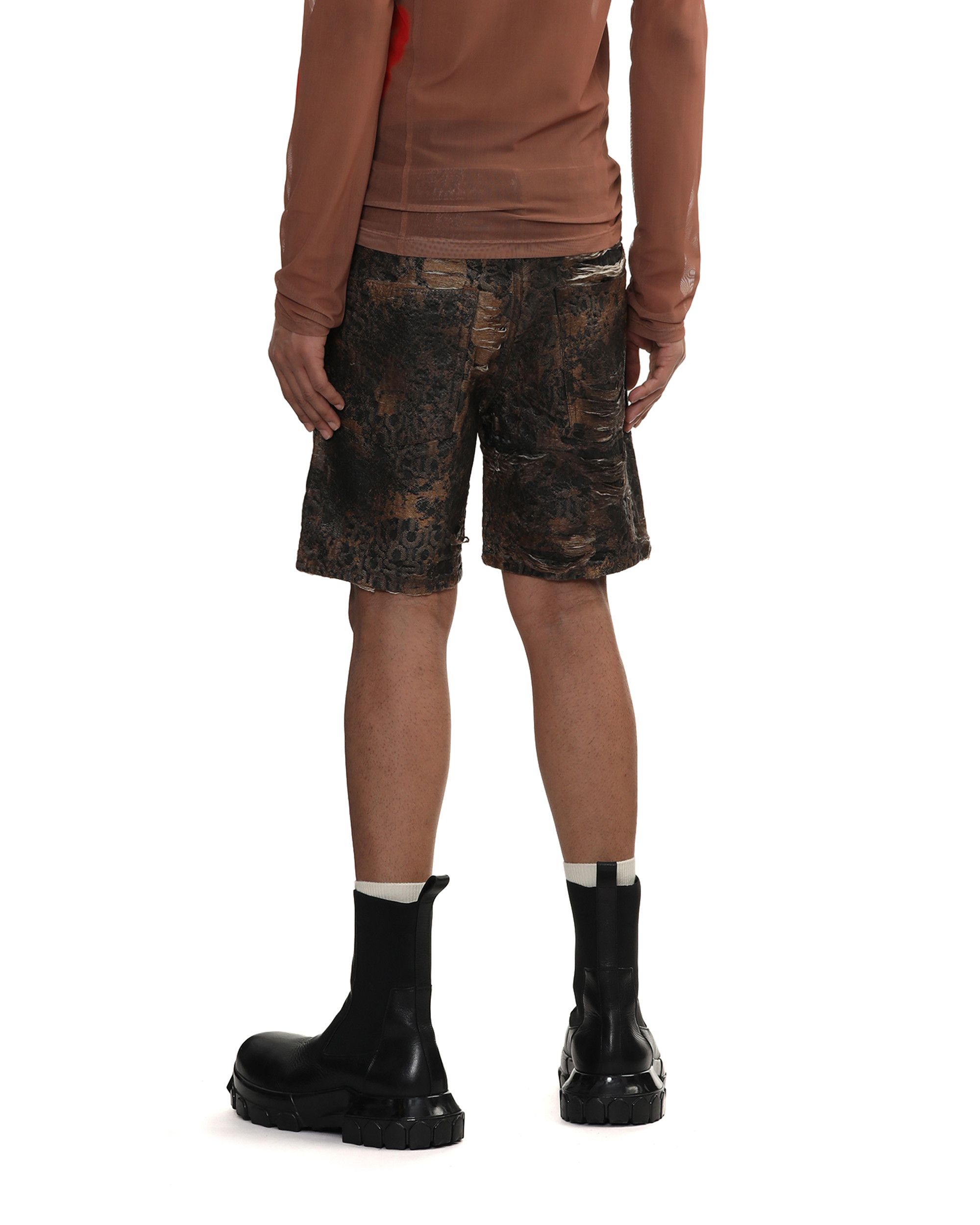 Acne Studios Acne Studios Coated Wear Denim Shorts Size US 42 / EU 58 - 4 Thumbnail