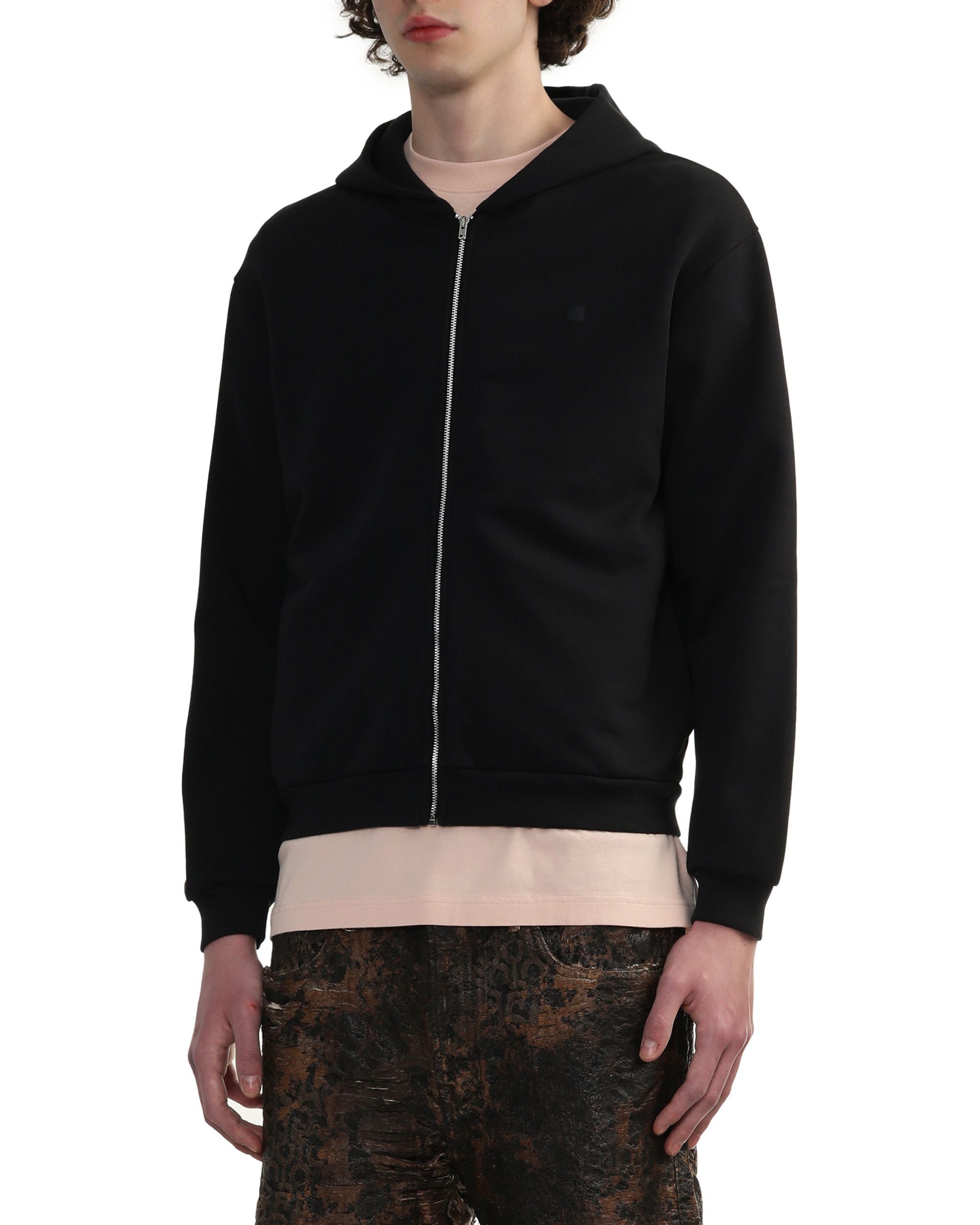 Acne Studios Acne Studios Face Embroidered Zipper Sweatshirt Size US S / EU 44-46 / 1 - 3 Thumbnail