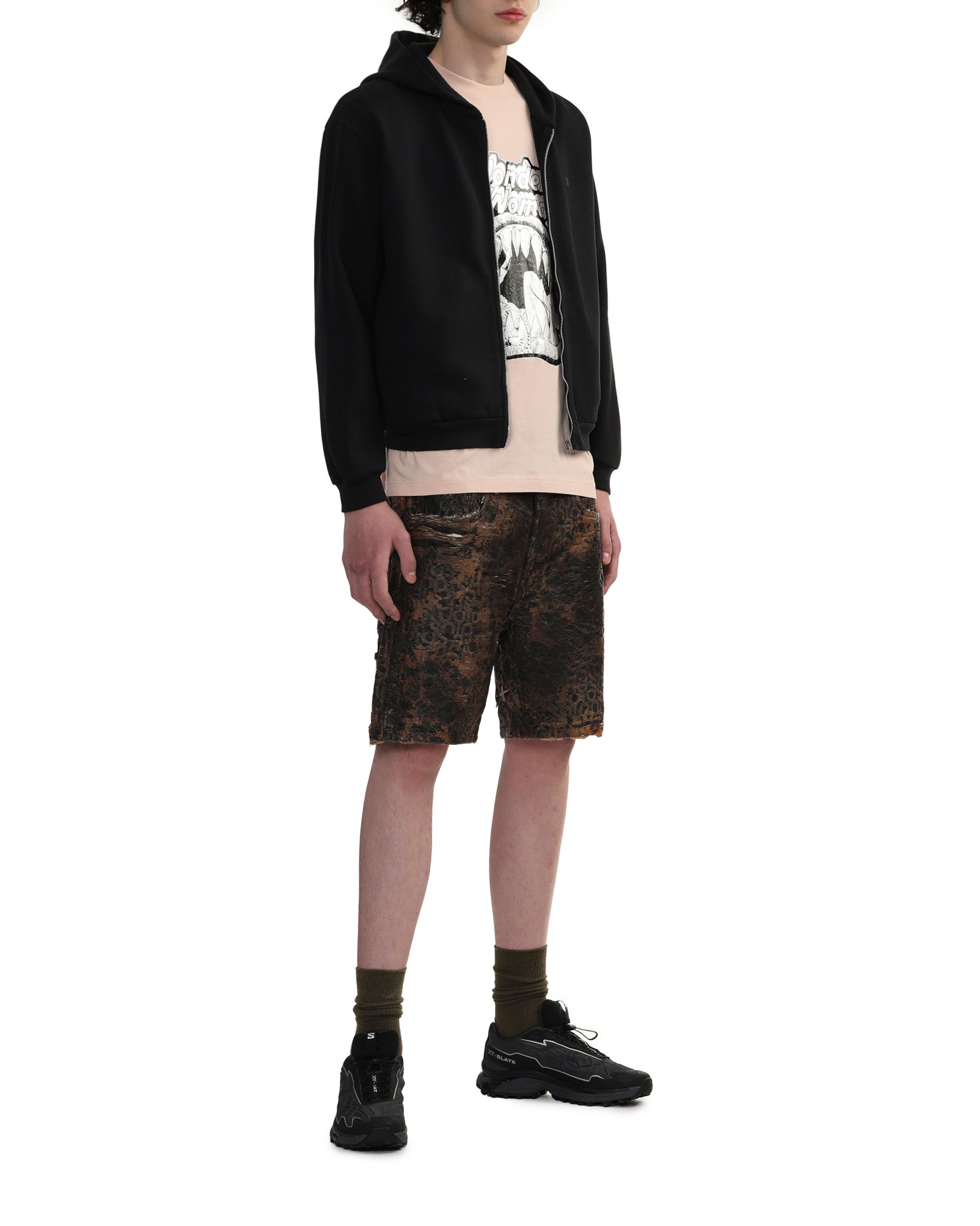 Acne Studios Acne Studios Face Embroidered Zipper Sweatshirt Size US XS / EU 42 / 0 - 2 Thumbnail
