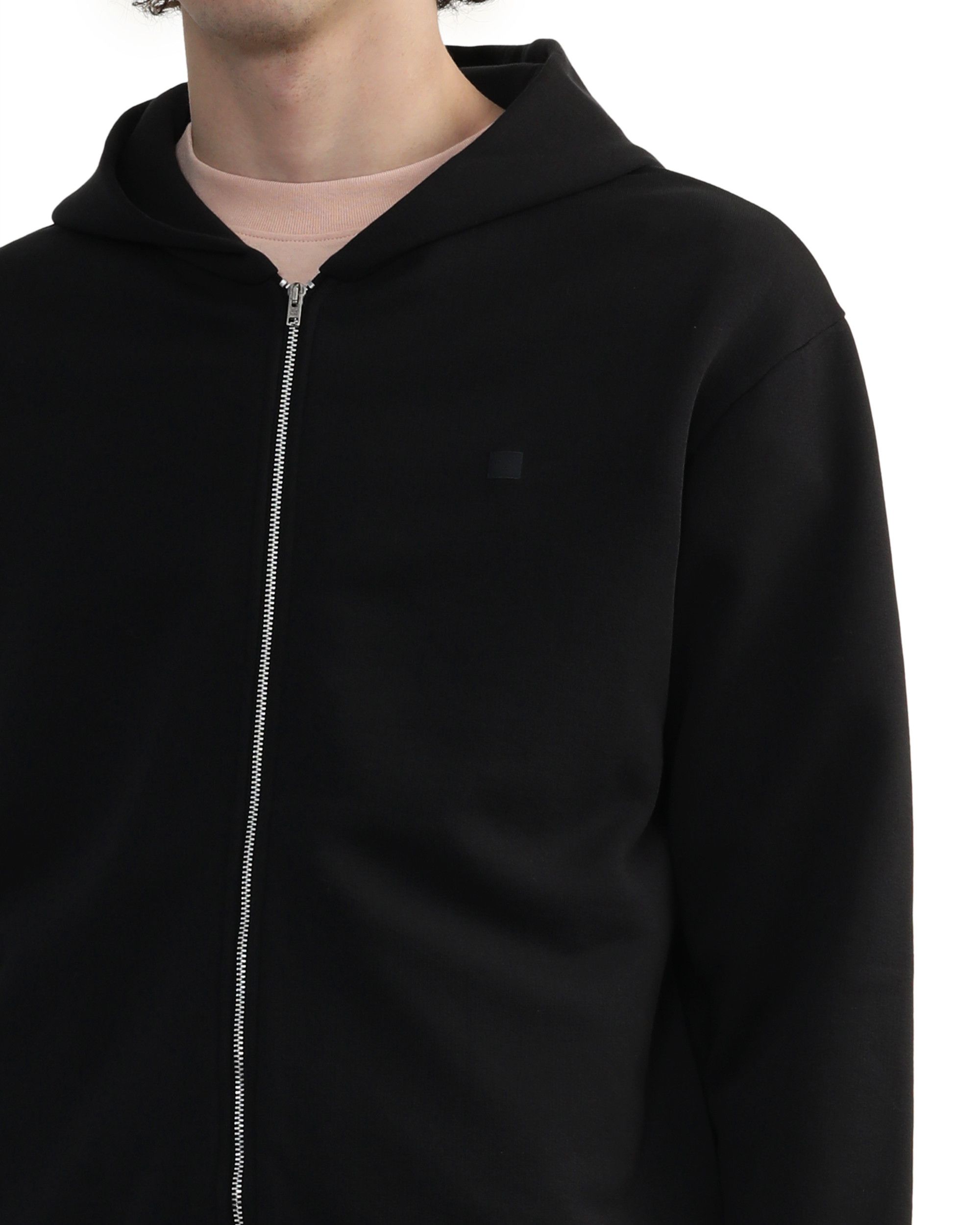 Acne Studios Acne Studios Face Embroidered Zipper Sweatshirt Size US XS / EU 42 / 0 - 5 Thumbnail