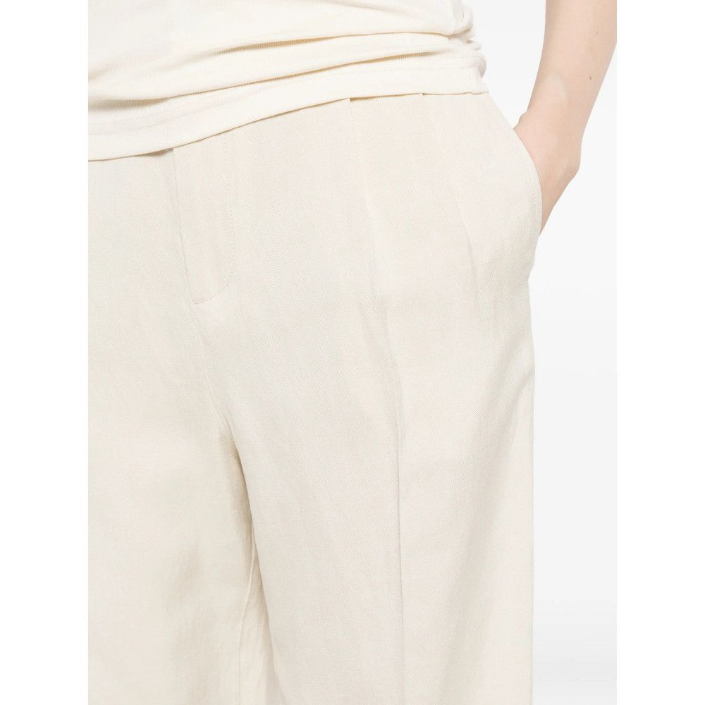 Barena Barena NEUTRALS Trousers - Cropped Trousers Size 26" / US 2 / IT 38 - 2 Thumbnail