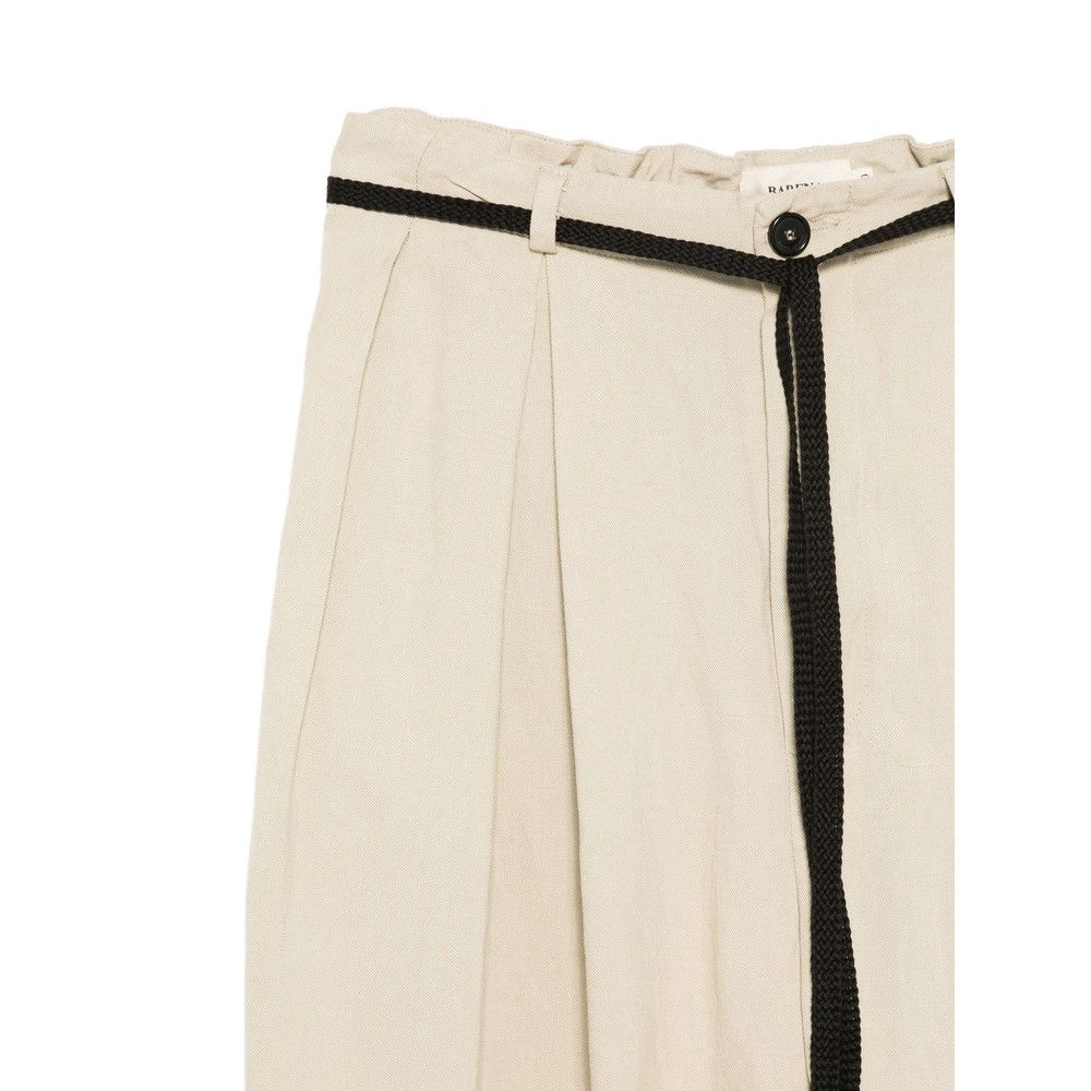 Barena Barena NEUTRALS Trousers - High-Waisted Trousers Size 28" / US 6 / IT 42 - 3 Thumbnail