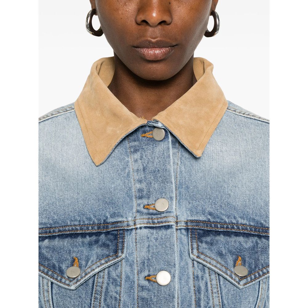 Rohe Rohe BLUE Jackets - Denim Jackets Size S / US 4 / IT 40 - 4 Thumbnail