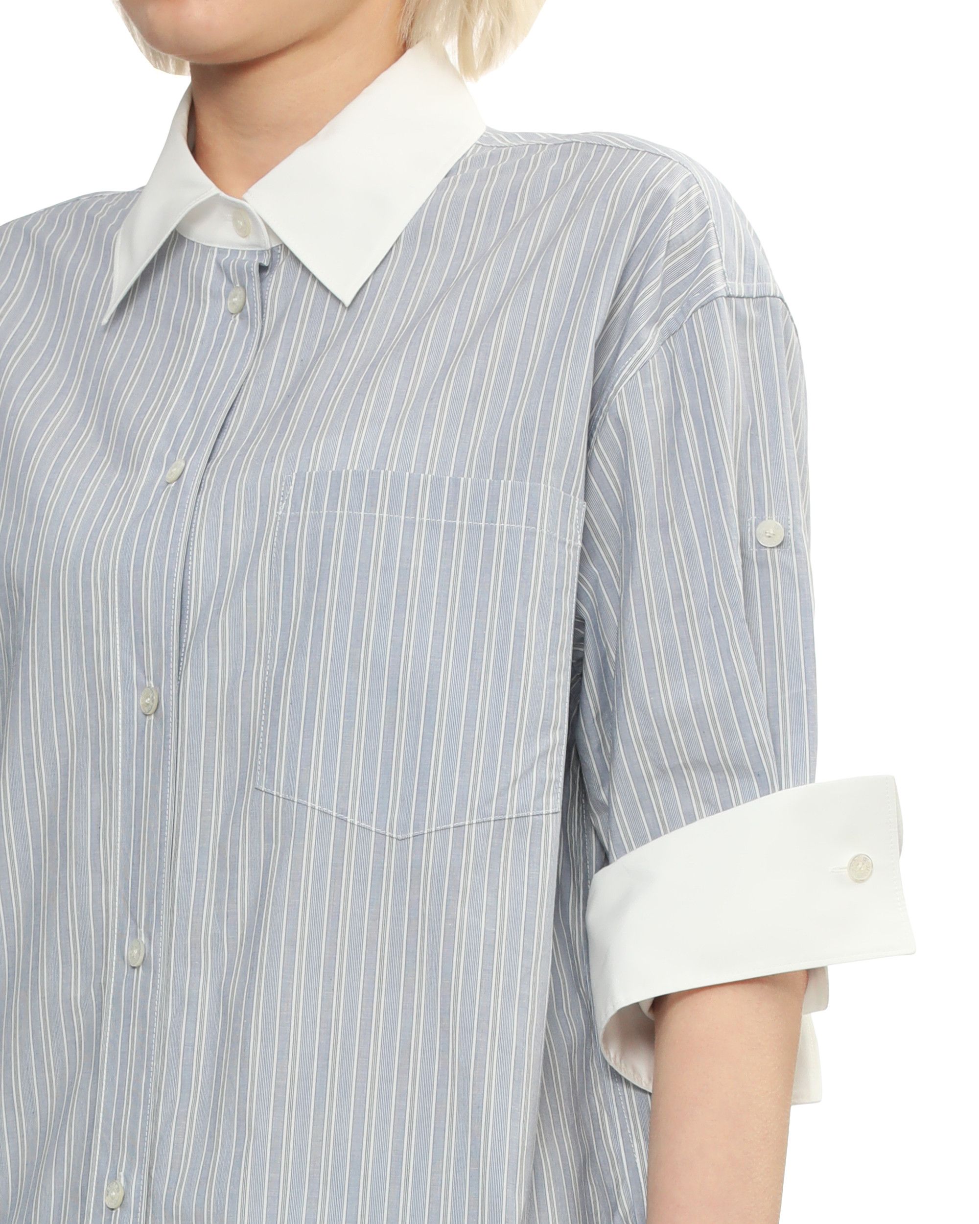 Acne Studios Acne Studios Cuffed Striped Cuff Top Size S / US 4 / IT 40 - 5 Thumbnail