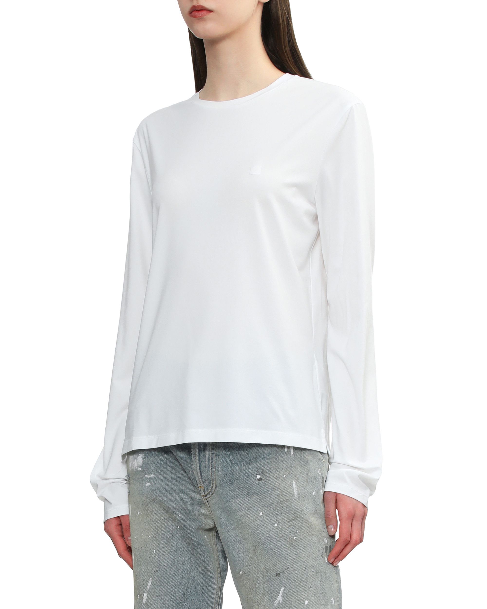 Acne Studios Acne Studios Face Embroidered T-Shirt Size XS / US 0-2 / IT 36-38 - 3 Thumbnail