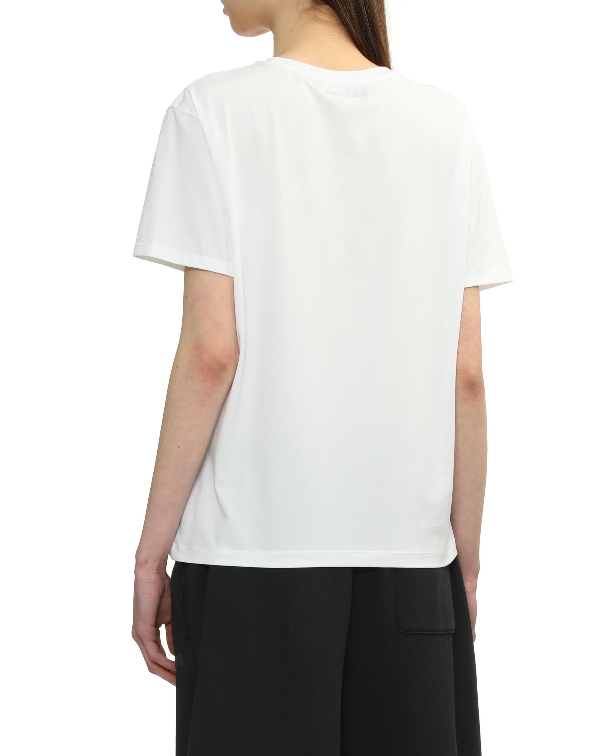 Acne Studios Acne Studios Face Embroidered T-Shirt Size S / US 4 / IT 40 - 4 Thumbnail