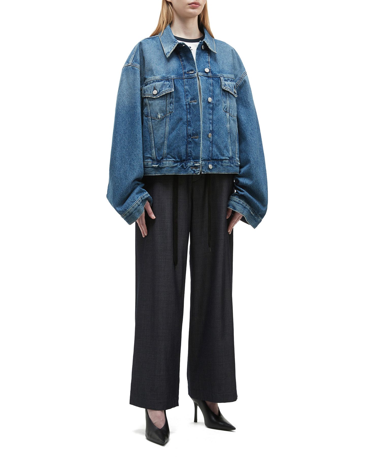 Acne Studios Acne Studios Pocket Denim Jacket Size M / US 6-8 / IT 42-44 - 2 Thumbnail