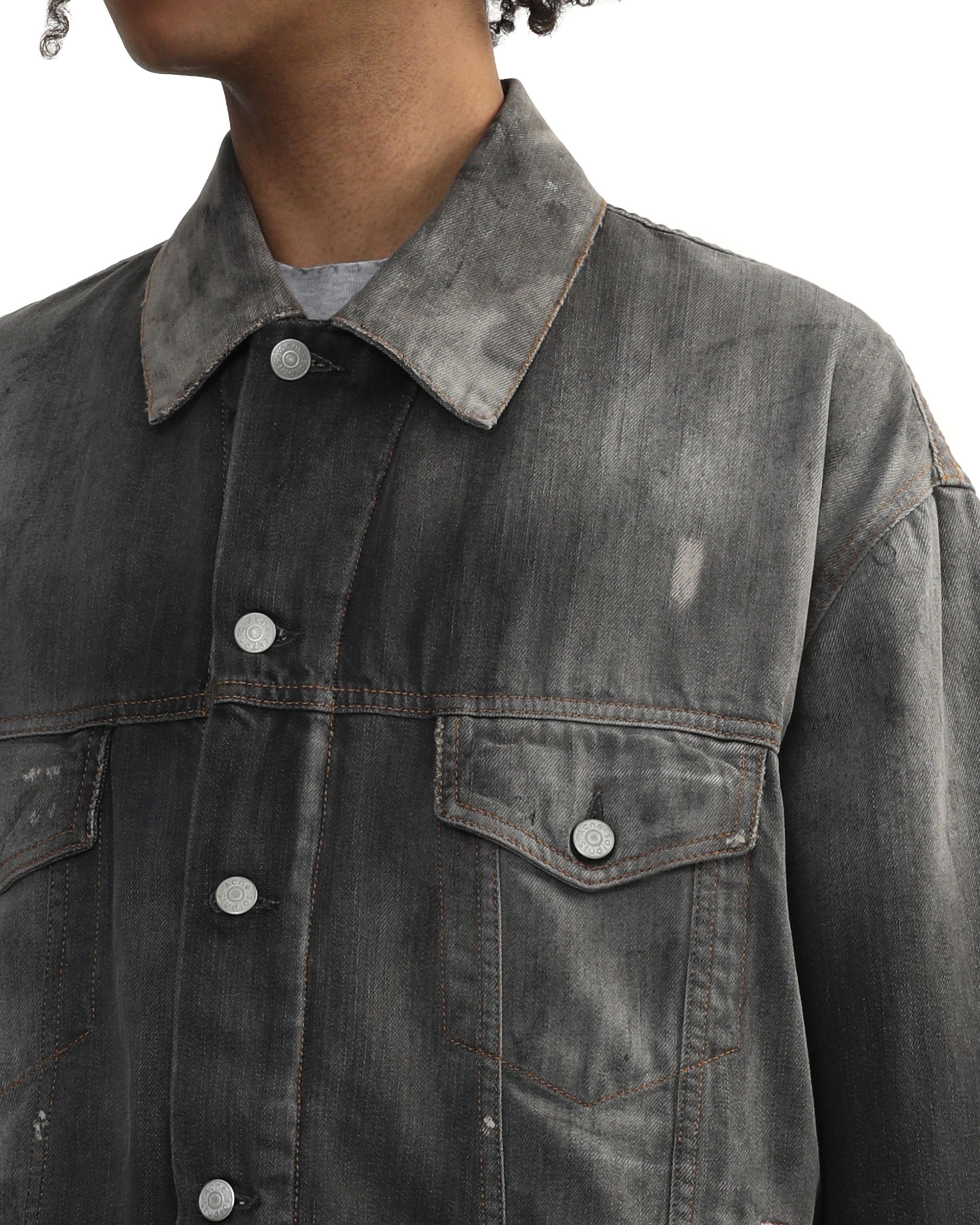 Acne Studios Acne Studios Rub Color Denim Jacket Size US XS / EU 42 / 0 - 5 Thumbnail