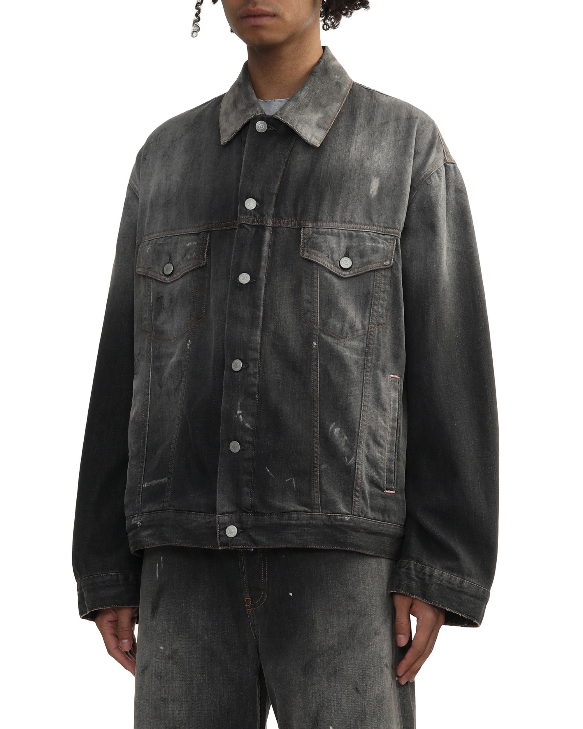 Acne Studios Acne Studios Rub Color Denim Jacket Size US L / EU 52-54 / 3 - 3 Thumbnail