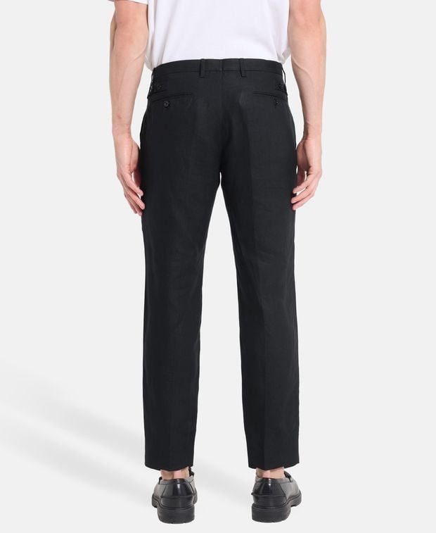 Dolce & Gabbana Linen trousers Size US 38 / EU 54 - 2 Thumbnail