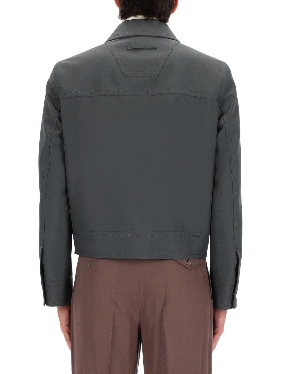 Gucci GUCCI JACKET WITH ZIP - GREY (IT 50) Size US L / EU 52-54 / 3 - 3 Thumbnail