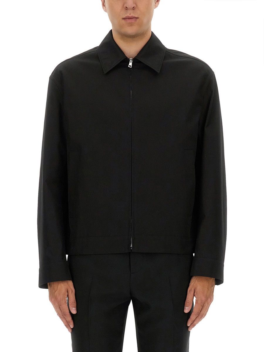 Gucci GUCCI COTTON TWILL JACKET - BLACK (IT 50) Size US L / EU 52-54 / 3 - 3 Thumbnail
