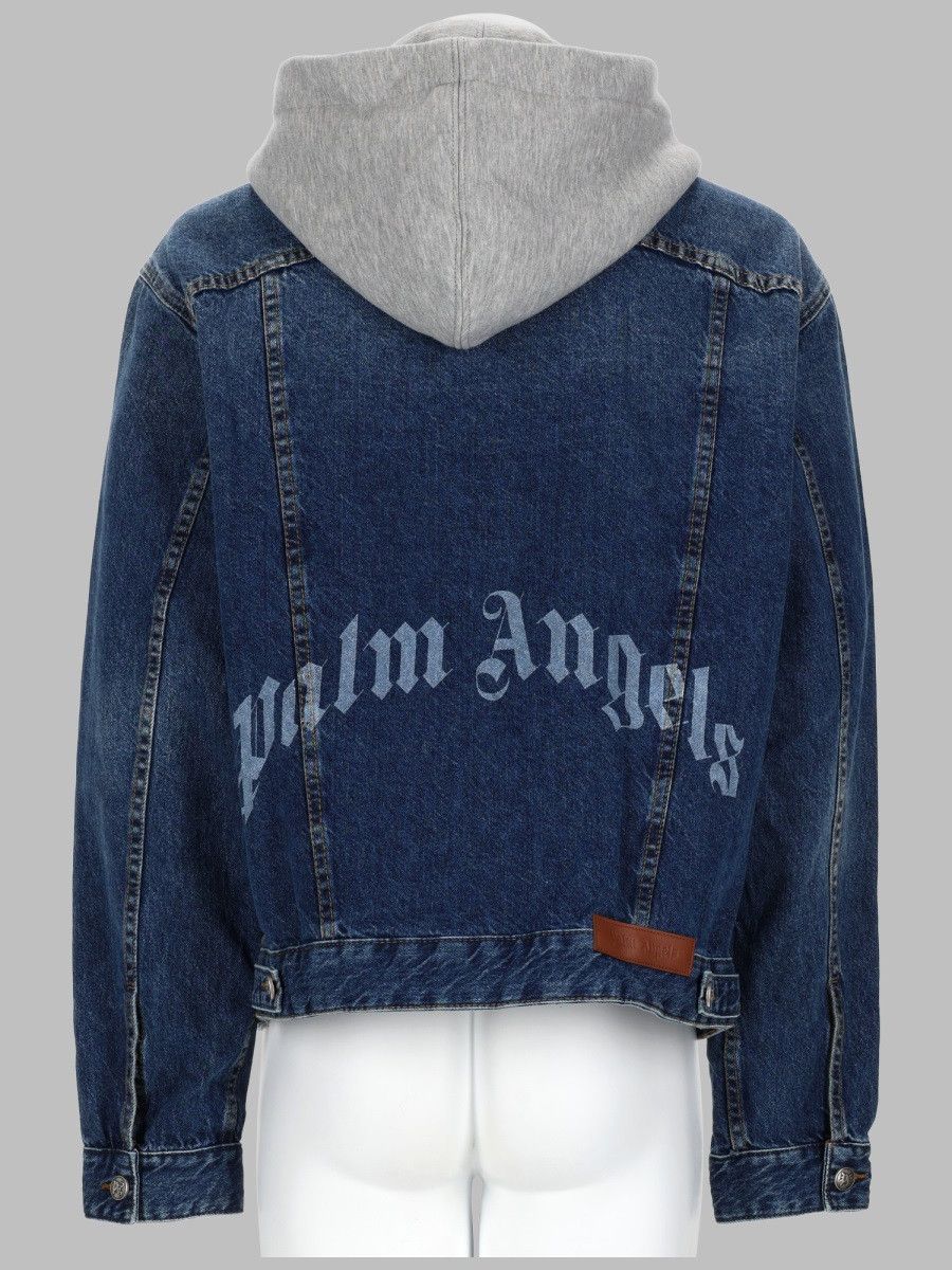 Palm Angels PALM ANGELS GIACCA IN DENIM DI COTONE - BLUE Size US M / EU 48-50 / 2 - 2 Thumbnail