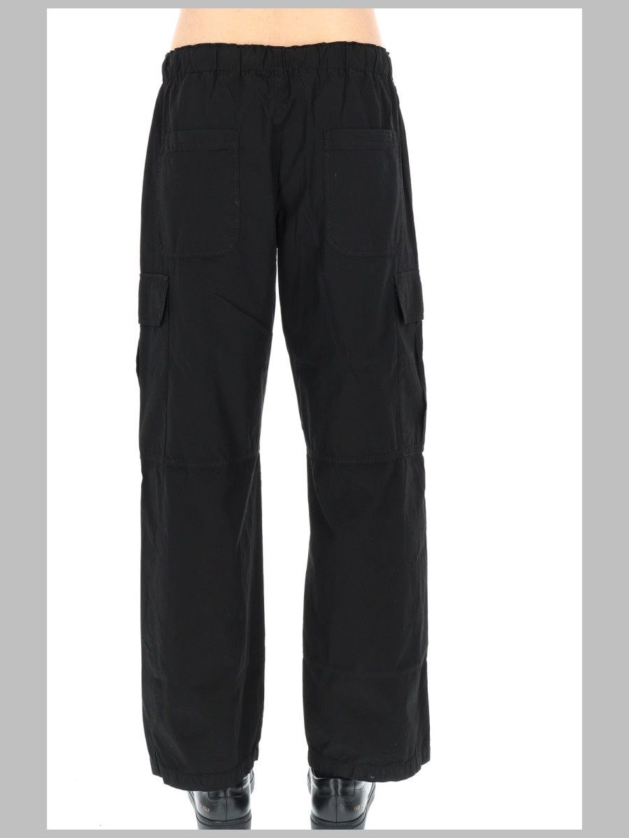 Palm Angels PALM ANGELS PANTALONE CARGO "CURVED LOGO" - BLACK (IT 46) Size US 30 / EU 46 - 2 Thumbnail