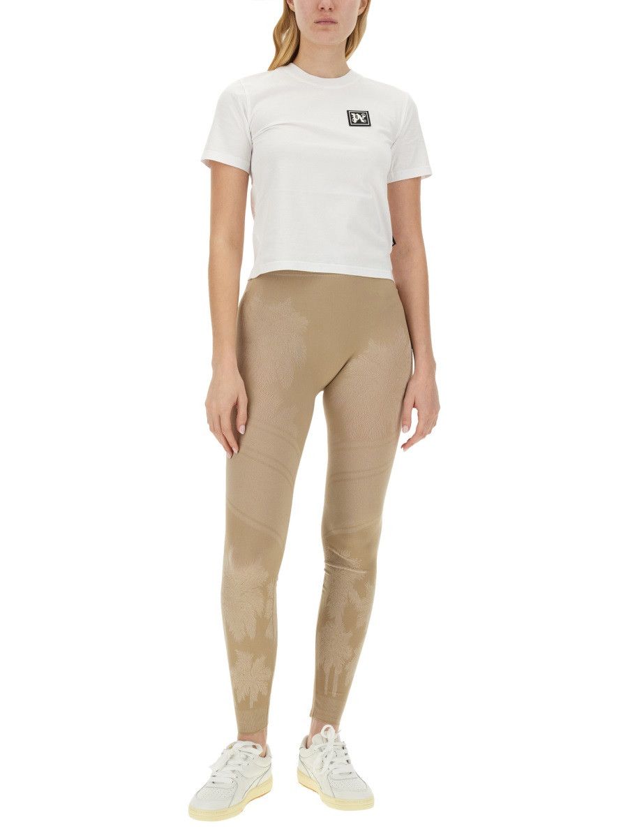 Palm Angels PALM ANGELS PALM SKI CLUB T-SHIRT - WHITE Size M / US 6-8 / IT 42-44 - 4 Thumbnail