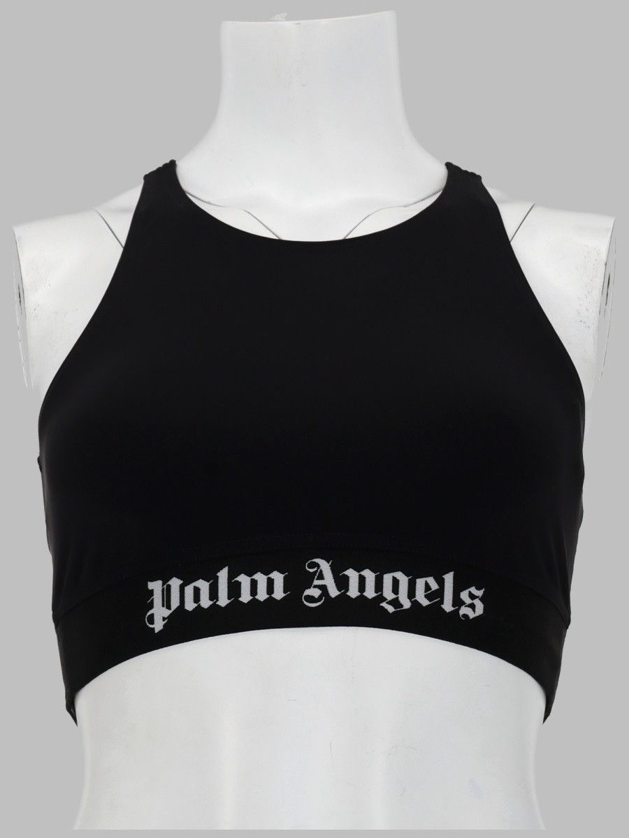 Palm Angels PALM ANGELS TOP SPORTIVO "CLASSIC LOGO" - BLACK Size XS / US 0-2 / IT 36-38 - 2 Thumbnail