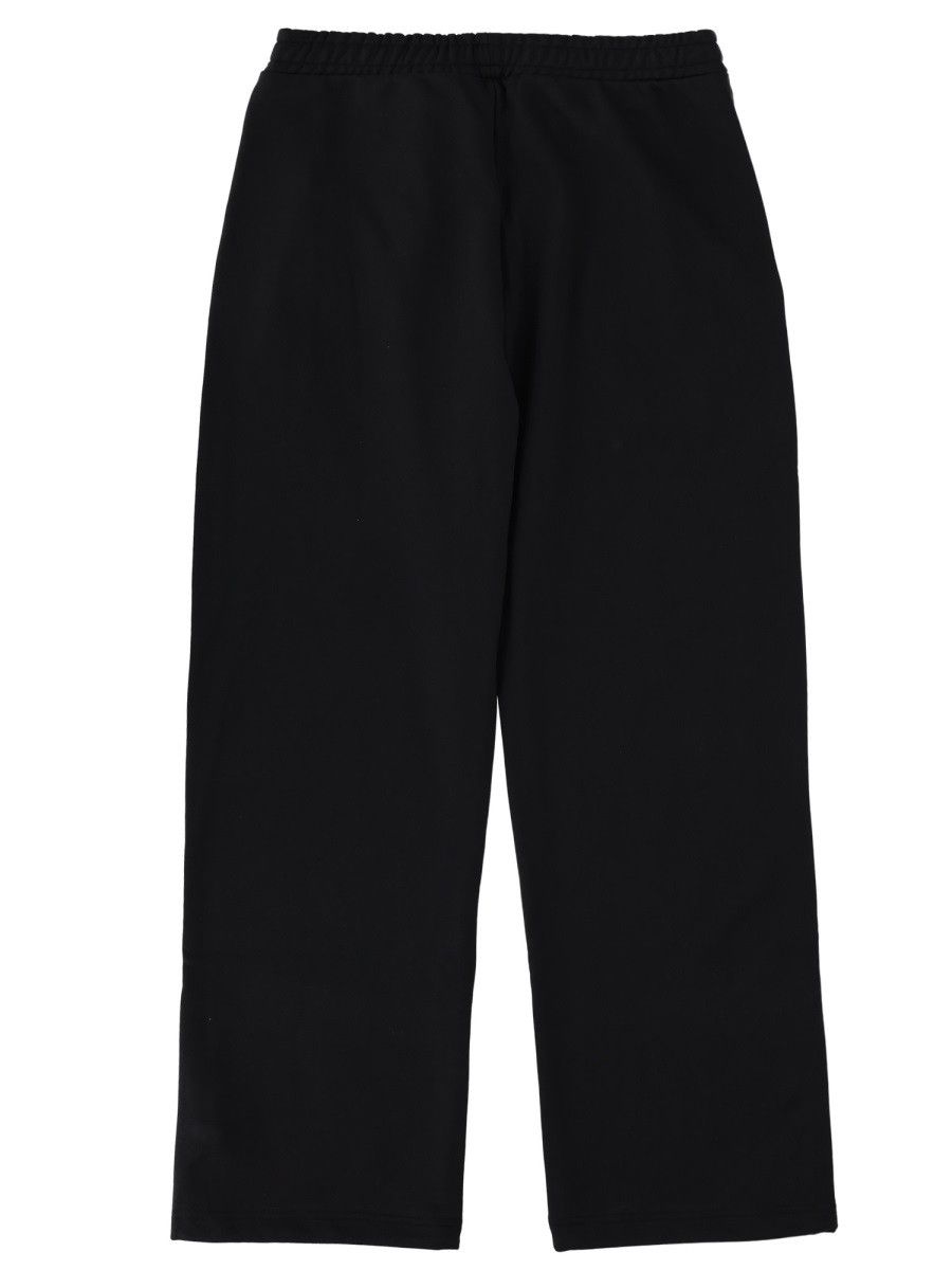 Marine Serre MARINE SERRE JOGGER PANTS WITH LOGO - BLACK Size US 32 / EU 48 - 2 Thumbnail