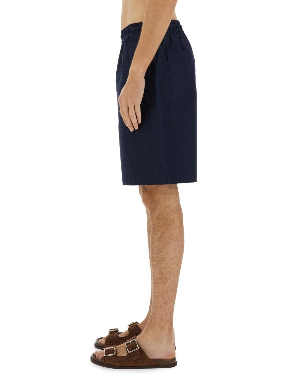 Gucci GUCCI POPLIN SHORTS - BLUE (IT 50) Size US 34 / EU 50 - 4 Thumbnail