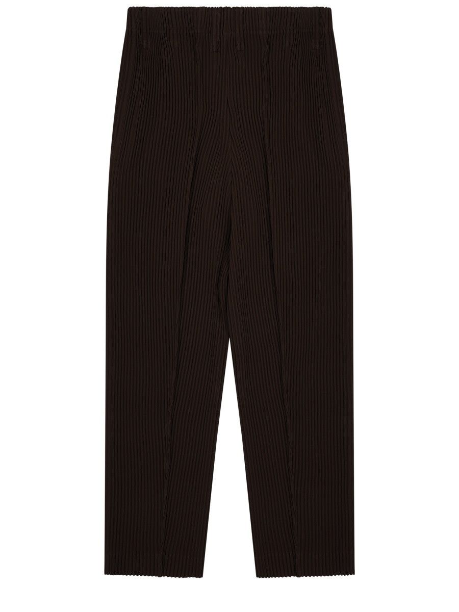 Homme Plisse Issey Miyake HOMME PLISSE ISSEY MIYAKE PANTALONE TUXEDO PLISSETTAT (JP 2) Size US 32 / EU 48 - 2 Thumbnail