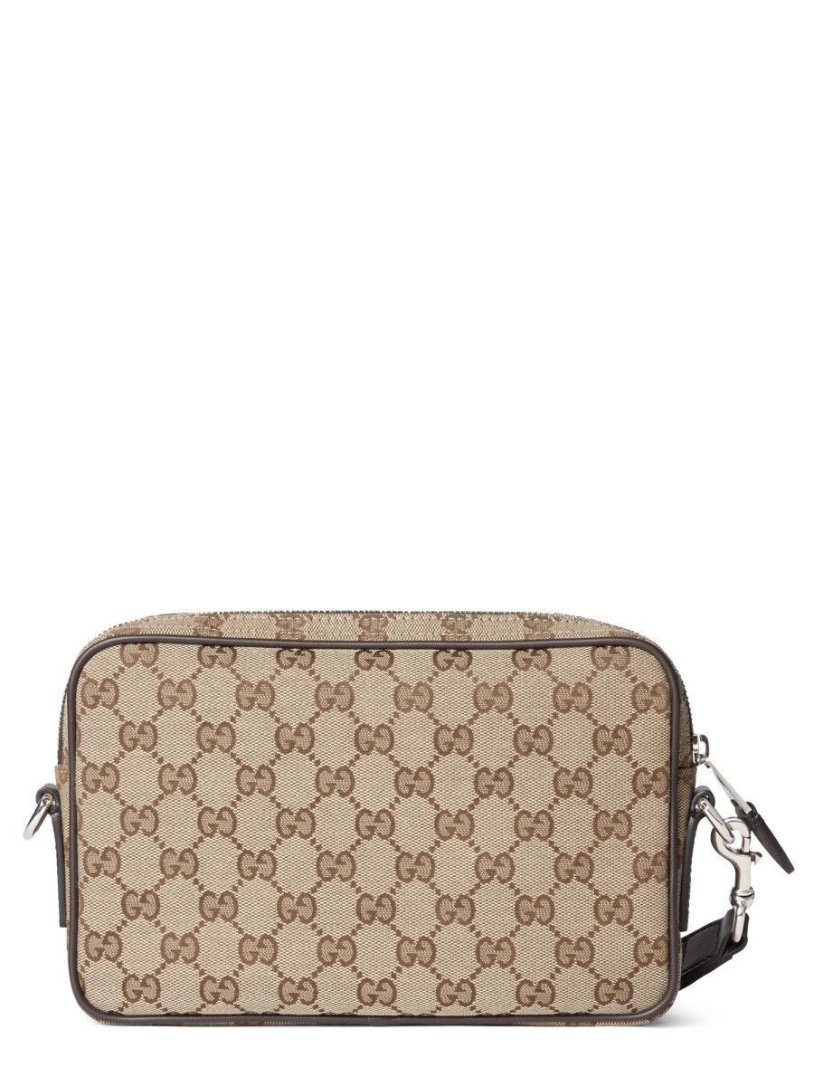 Gucci GUCCI FABRIC SHOULDER BAG "GG" SMALL - BROWN Size US M / EU 48-50 / 2 - 2 Thumbnail