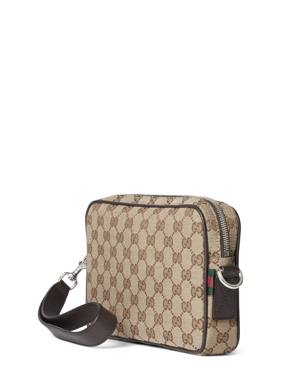 Gucci GUCCI FABRIC SHOULDER BAG "GG" SMALL - BROWN Size US M / EU 48-50 / 2 - 4 Thumbnail