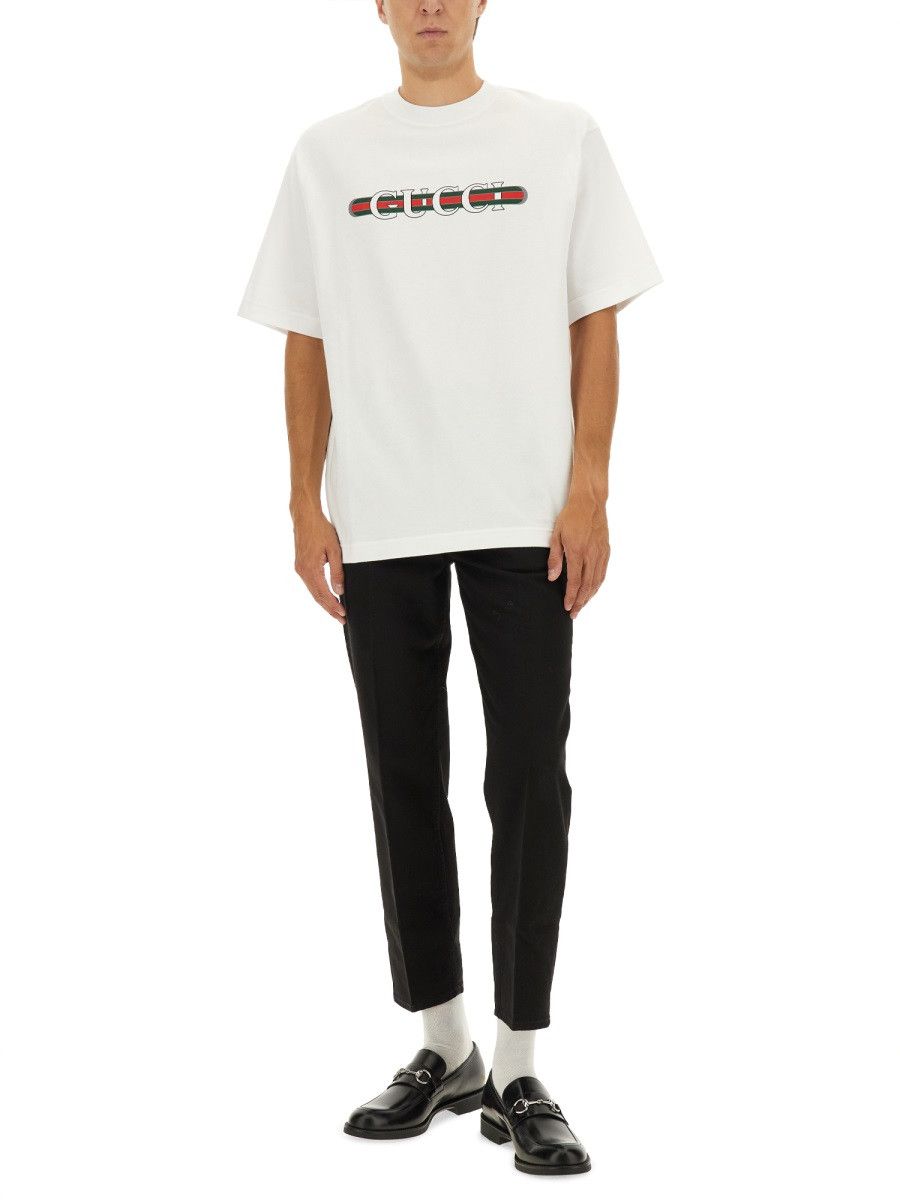 Gucci GUCCI SLIM FIT PANTS - BLACK (JEANS 31) Size US 31 - 2 Thumbnail