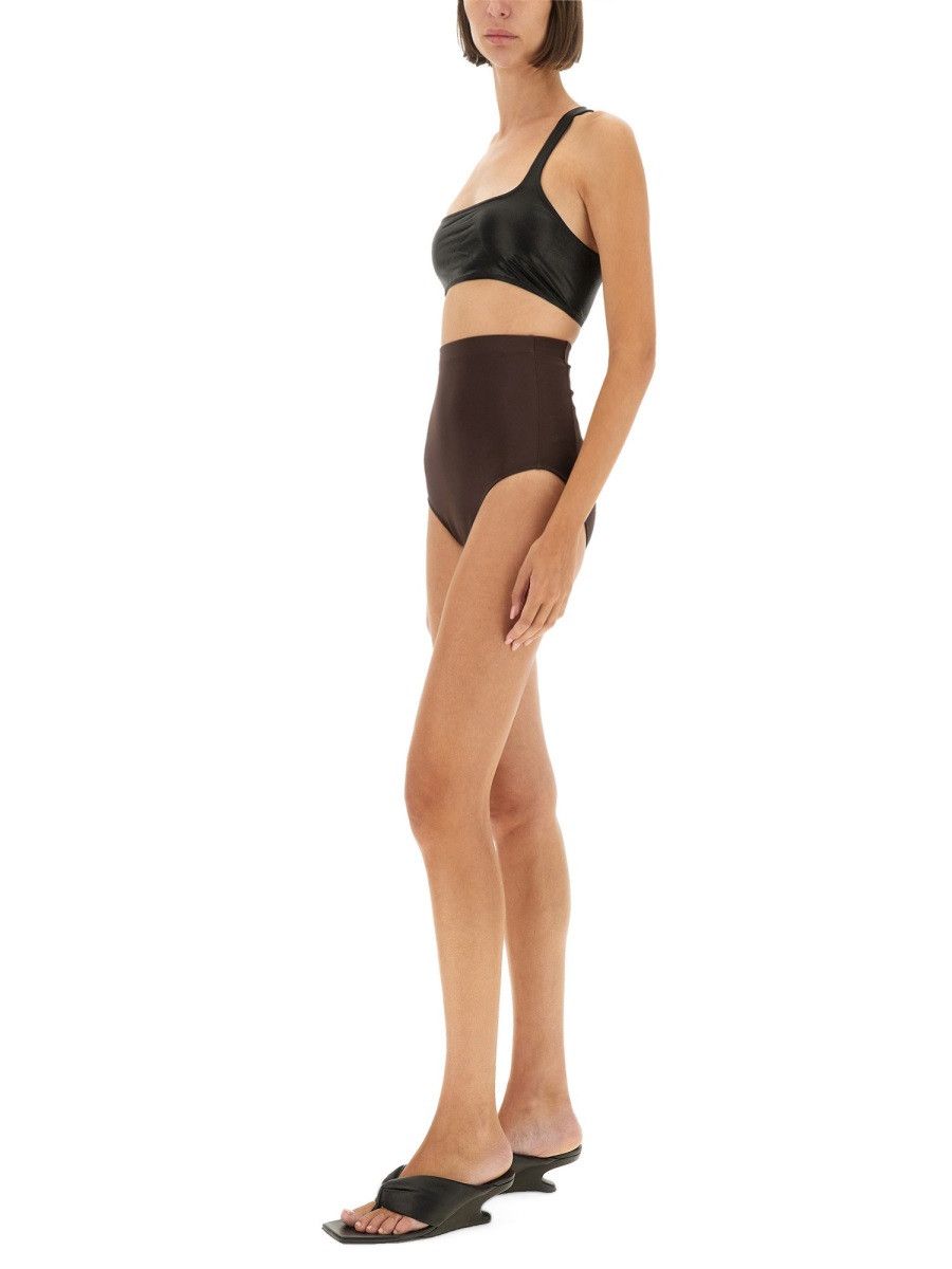 Rick Owens Lilies RICK OWENS LILIES HIGH WAISTED SHORTS - BROWN (IT 40) Size 40" / US 18 - 2 Thumbnail