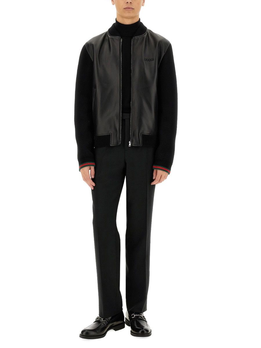 Gucci GUCCI PANTS "MINI GG" - BLACK (IT 48) Size US 32 / EU 48 - 2 Thumbnail