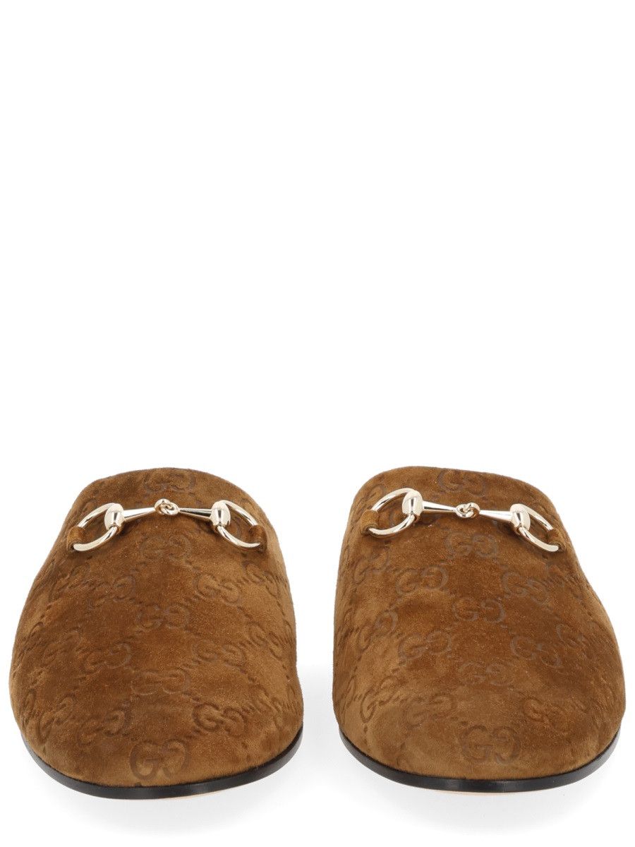 Gucci GUCCI SABOT WITH CLAMP - BROWN (IT 37½) Size US 7.5 / IT 37.5 - 3 Thumbnail