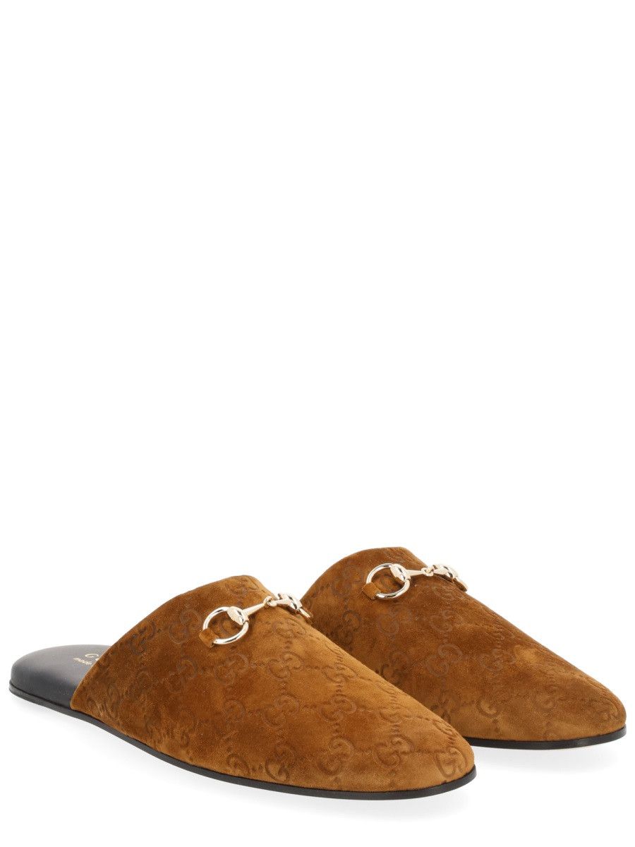 Gucci GUCCI SABOT WITH CLAMP - BROWN (IT 36) Size US 6 / IT 36 - 2 Thumbnail