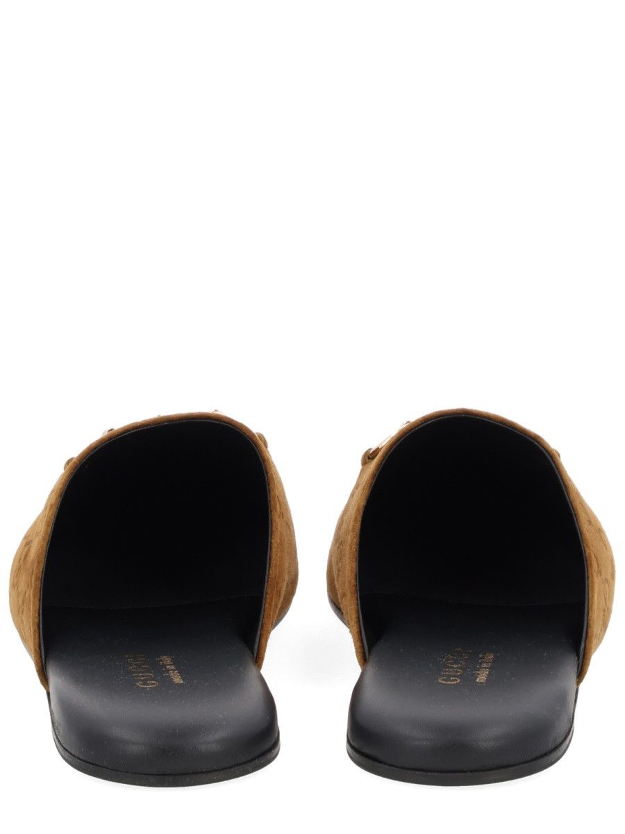 Gucci GUCCI SABOT WITH CLAMP - BROWN (IT 36) Size US 6 / IT 36 - 4 Thumbnail