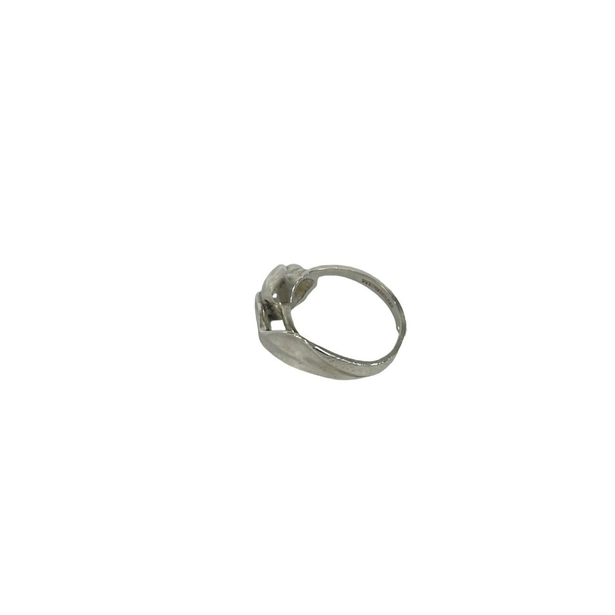 Tiffany & Co. TIFFANY&Co. Tiffany Vintage Tulip Ring, Sterling Silver 925, Size 8, Accessory, Silver, Item Number 12397 Size ONE SIZE - 4 Thumbnail