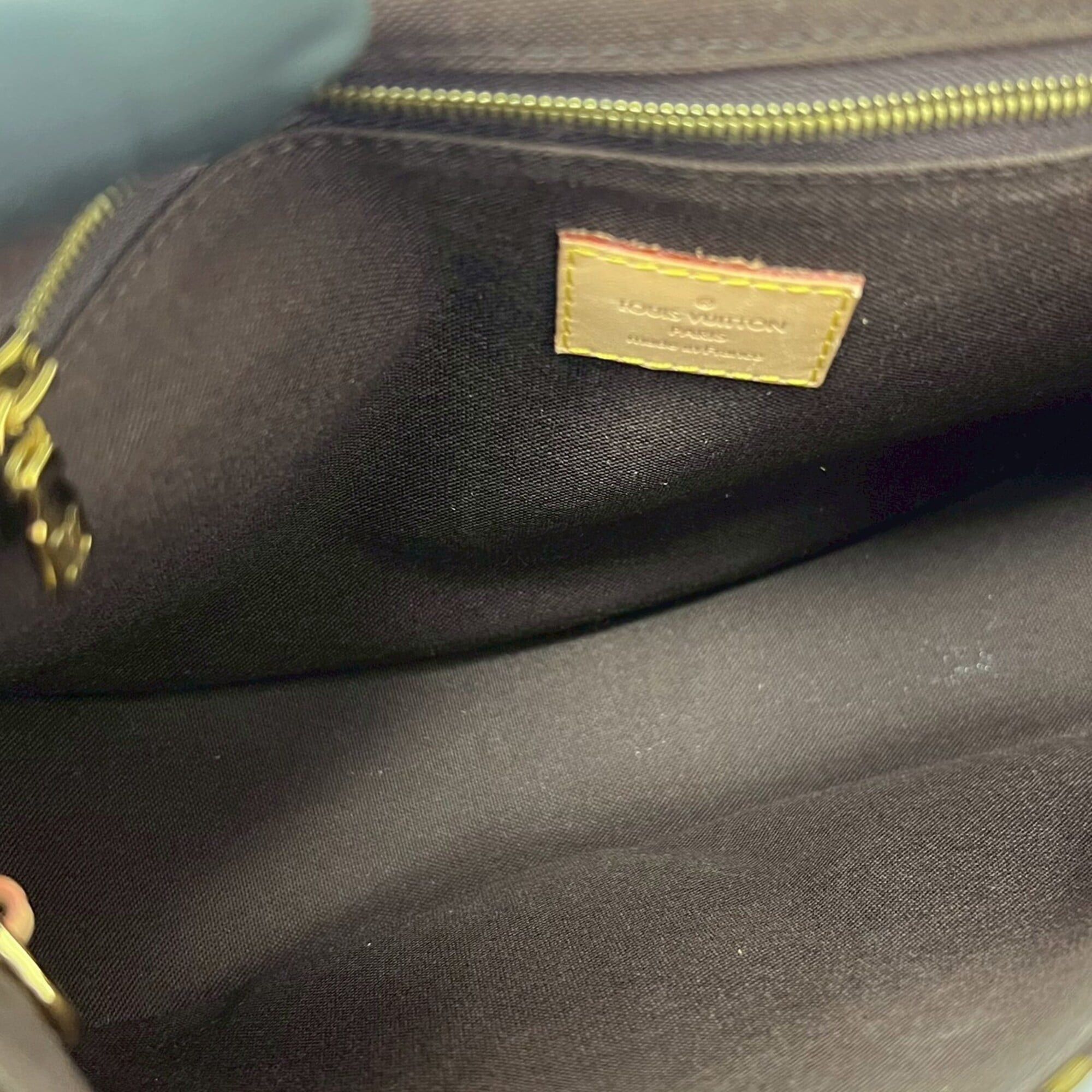 Louis Vuitton LOUIS VUITTON Menilmontant PM Monogram Leather Shoulder Bag/Pochette, Brown, 19517 Size ONE SIZE - 9 Thumbnail