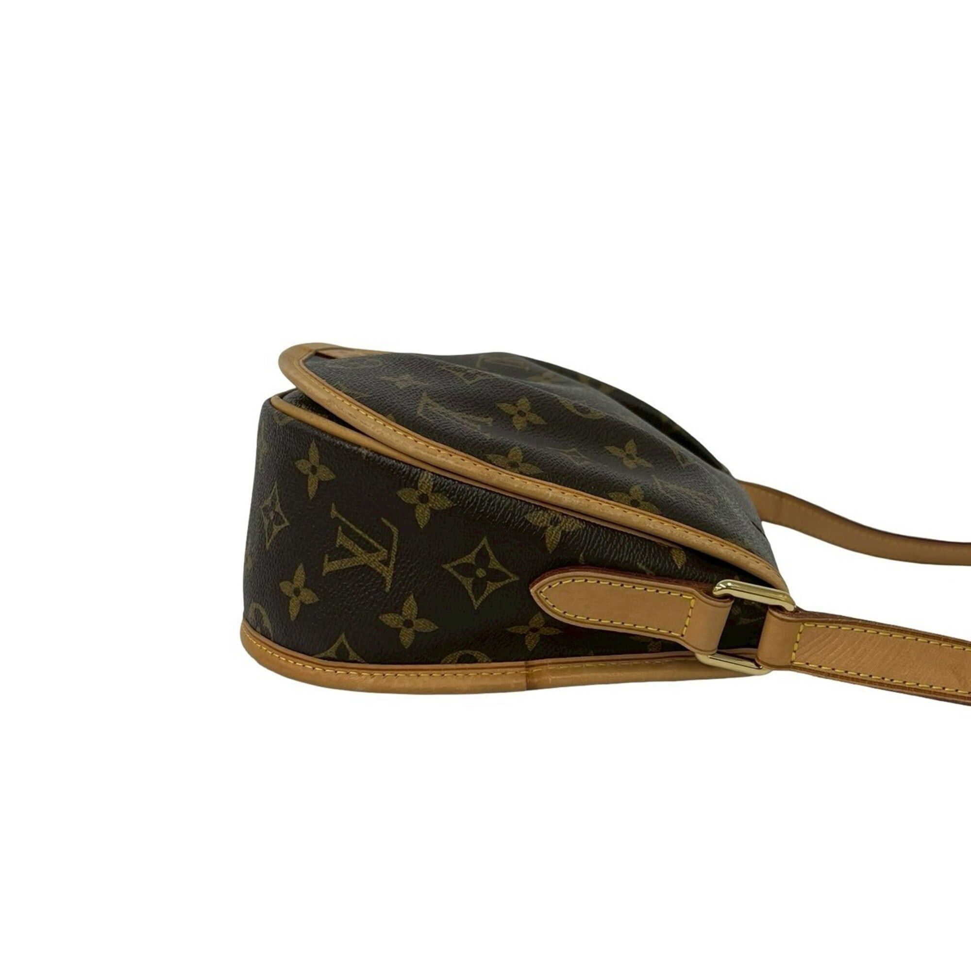 Louis Vuitton LOUIS VUITTON Menilmontant PM Monogram Leather Shoulder Bag/Pochette, Brown, 19517 Size ONE SIZE - 6 Thumbnail