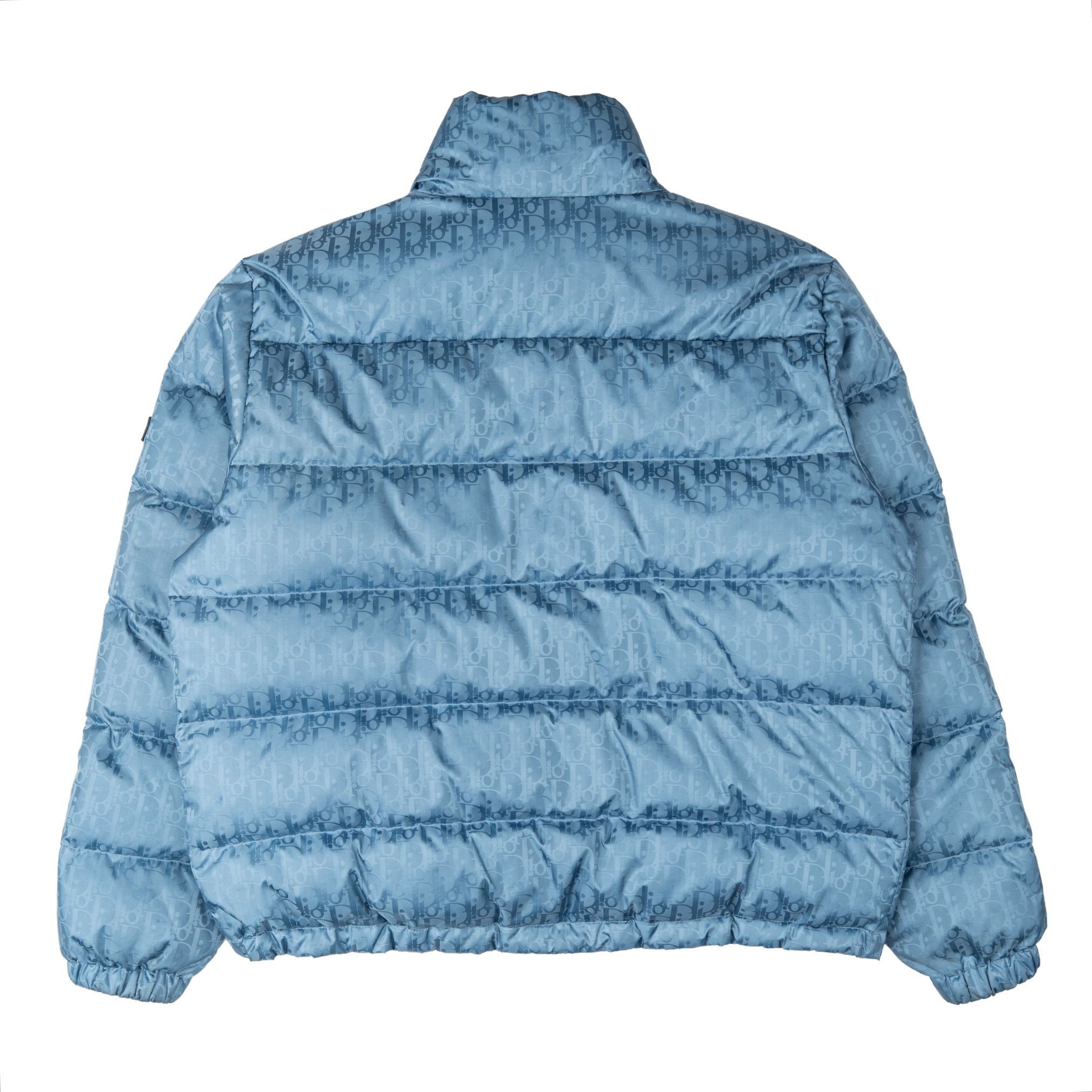 Dior Dior Oblique Down Jacket Bleu Size US L / EU 52-54 / 3 - 2 Thumbnail