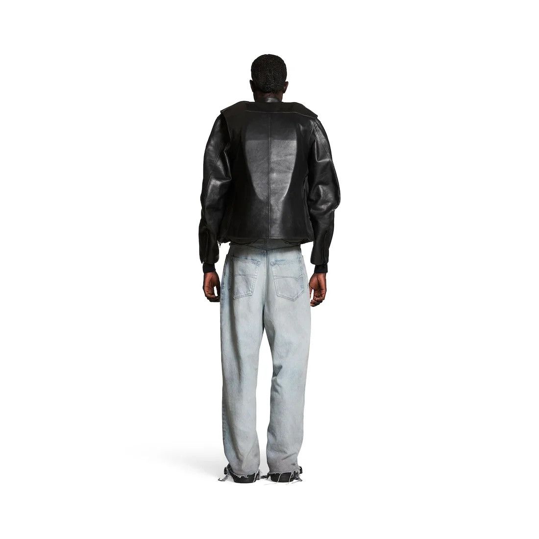 Balenciaga baggy pants in blue dirty effect Size US 30 / EU 46 - 5 Thumbnail