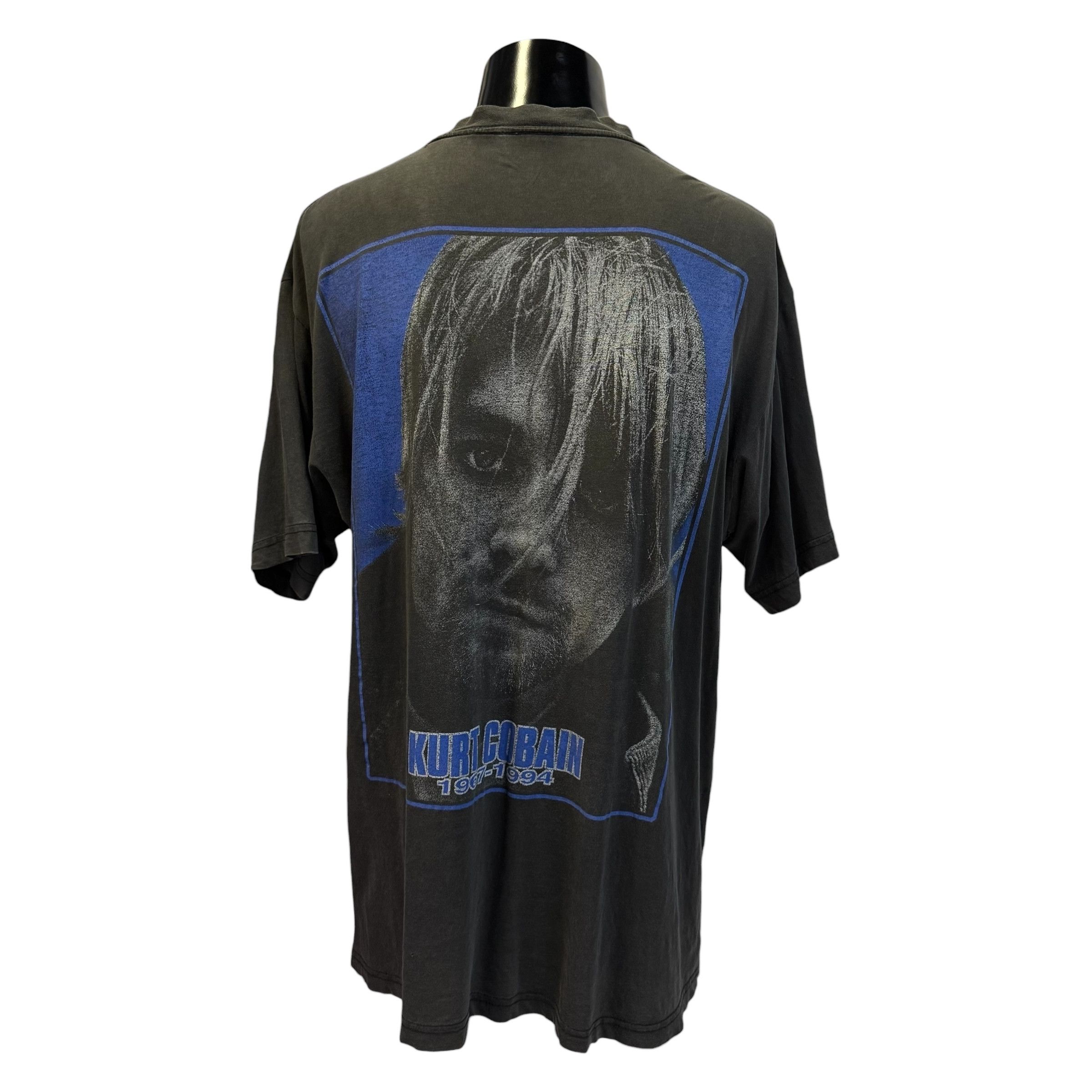 Nirvana Nirvana KURT COBAIN T-Shirt Black Size XL Size US XL / EU 56 / 4 - 2 Thumbnail