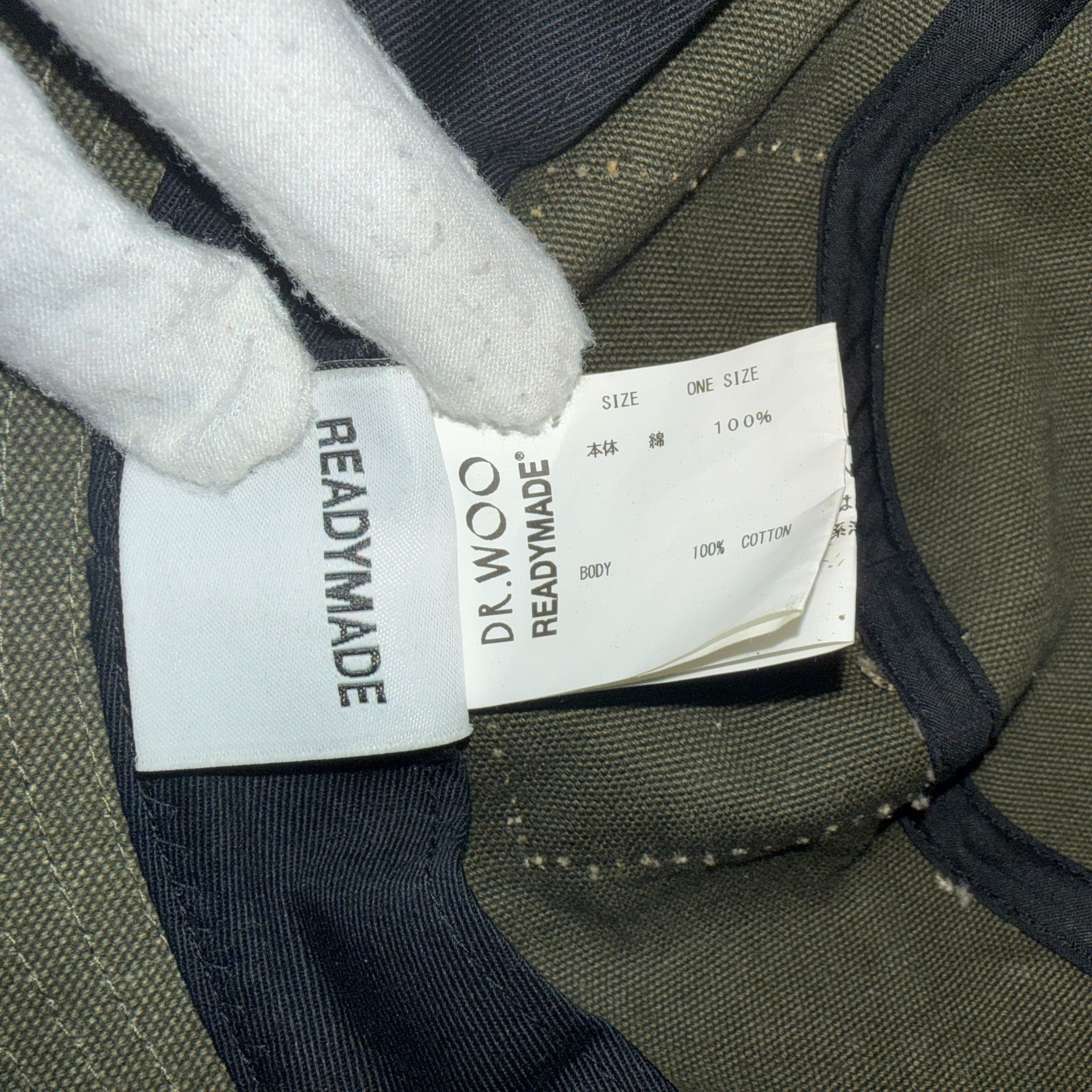 READYMADE READYMADE x DR.WOO Bucket Hat Size ONE SIZE Size ONE SIZE - 5 Thumbnail