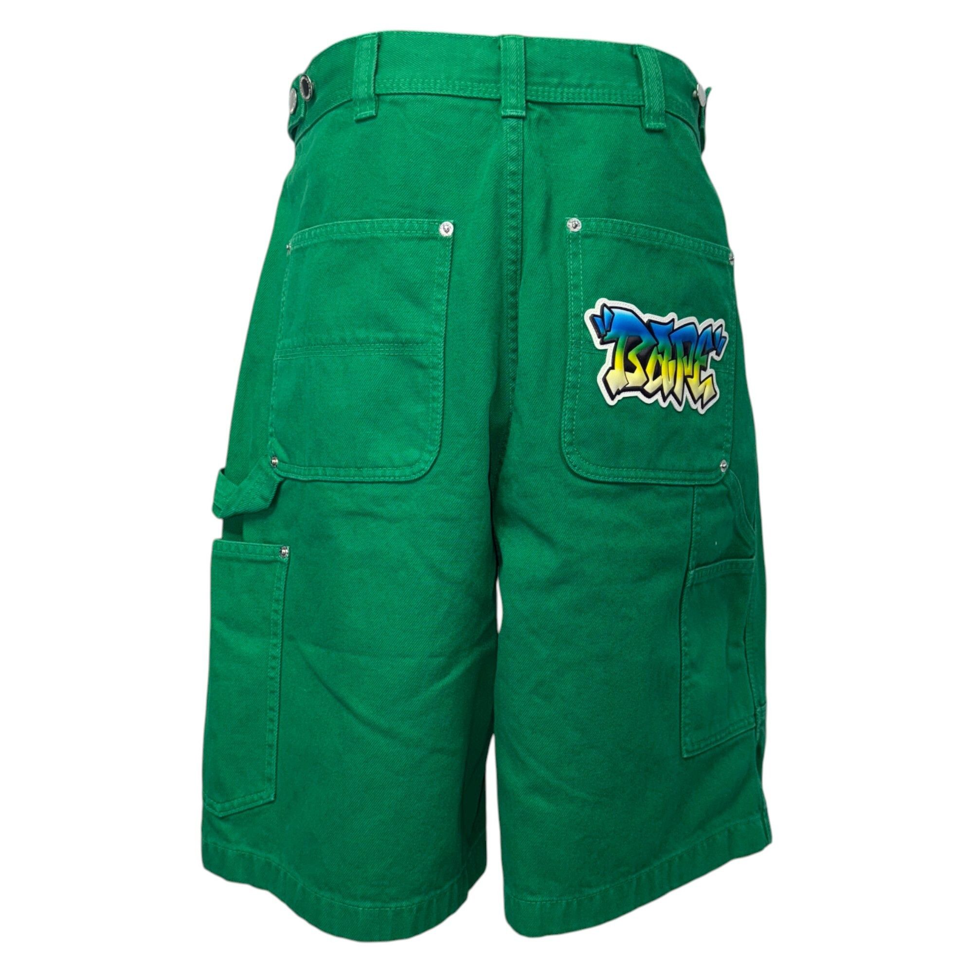 Bape Bape PATCH 2-Tone Washed Work Shorts Size L Size US 34 / EU 50 - 2 Thumbnail