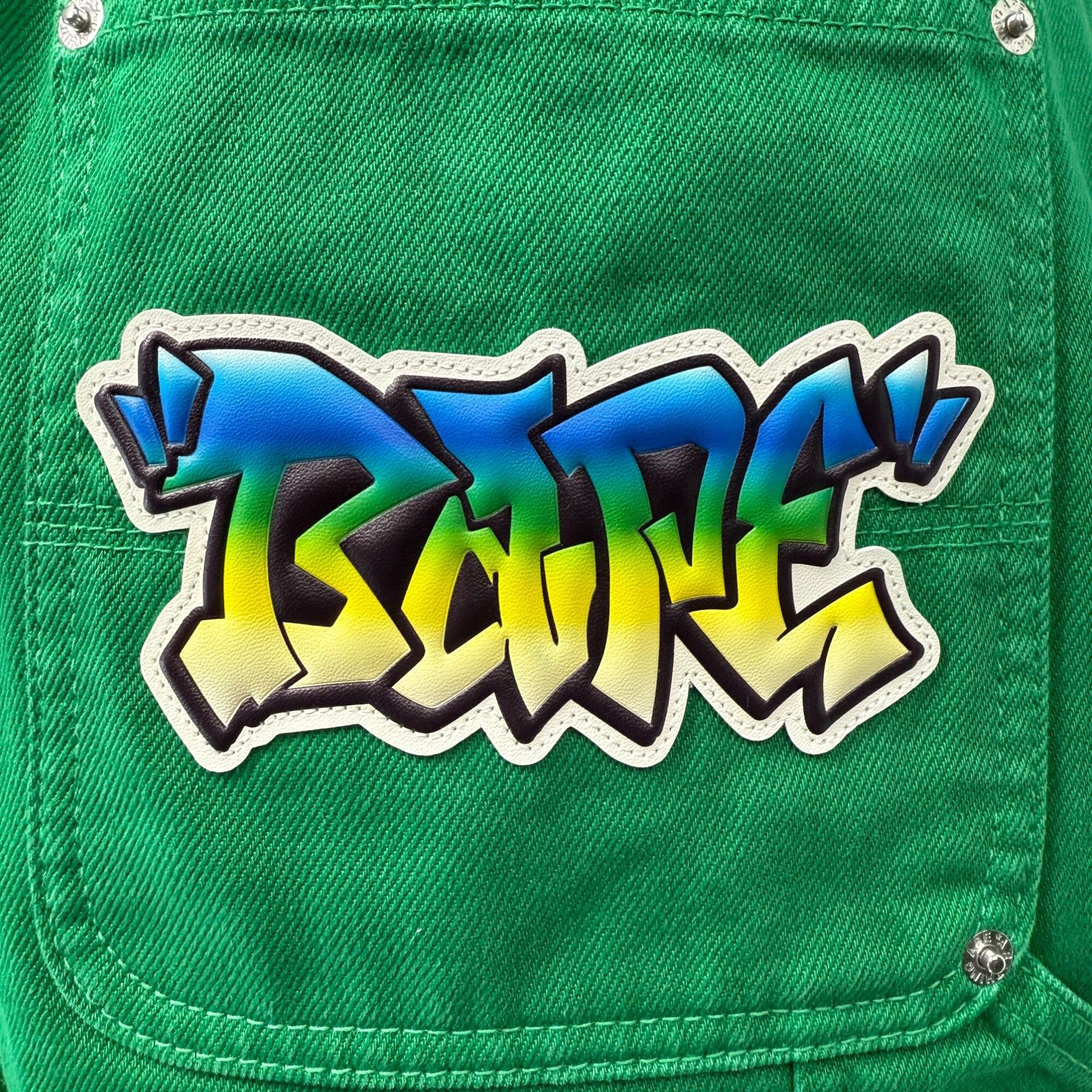 Bape Bape PATCH 2-Tone Washed Work Shorts Size L Size US 34 / EU 50 - 4 Thumbnail