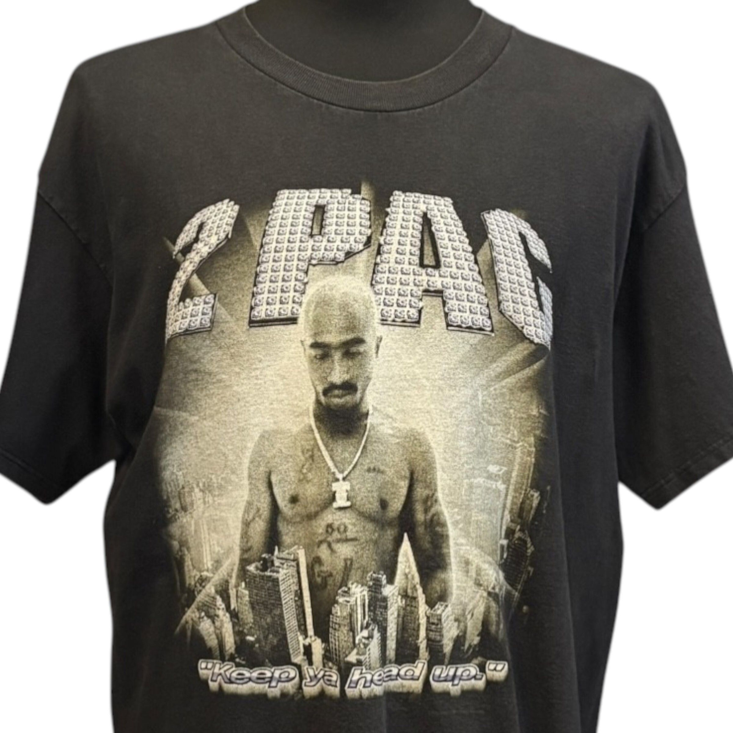 Vintage 2PAC T-Shirt Size XL Size US XL / EU 56 / 4 - 3 Thumbnail