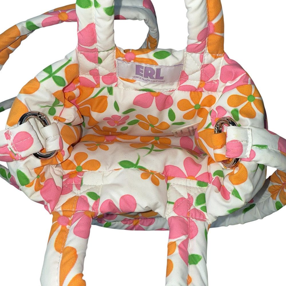 ERL ERL Floral Print Puffer Down Bag ONE SIZE Size ONE SIZE Size ONE SIZE - 4 Thumbnail