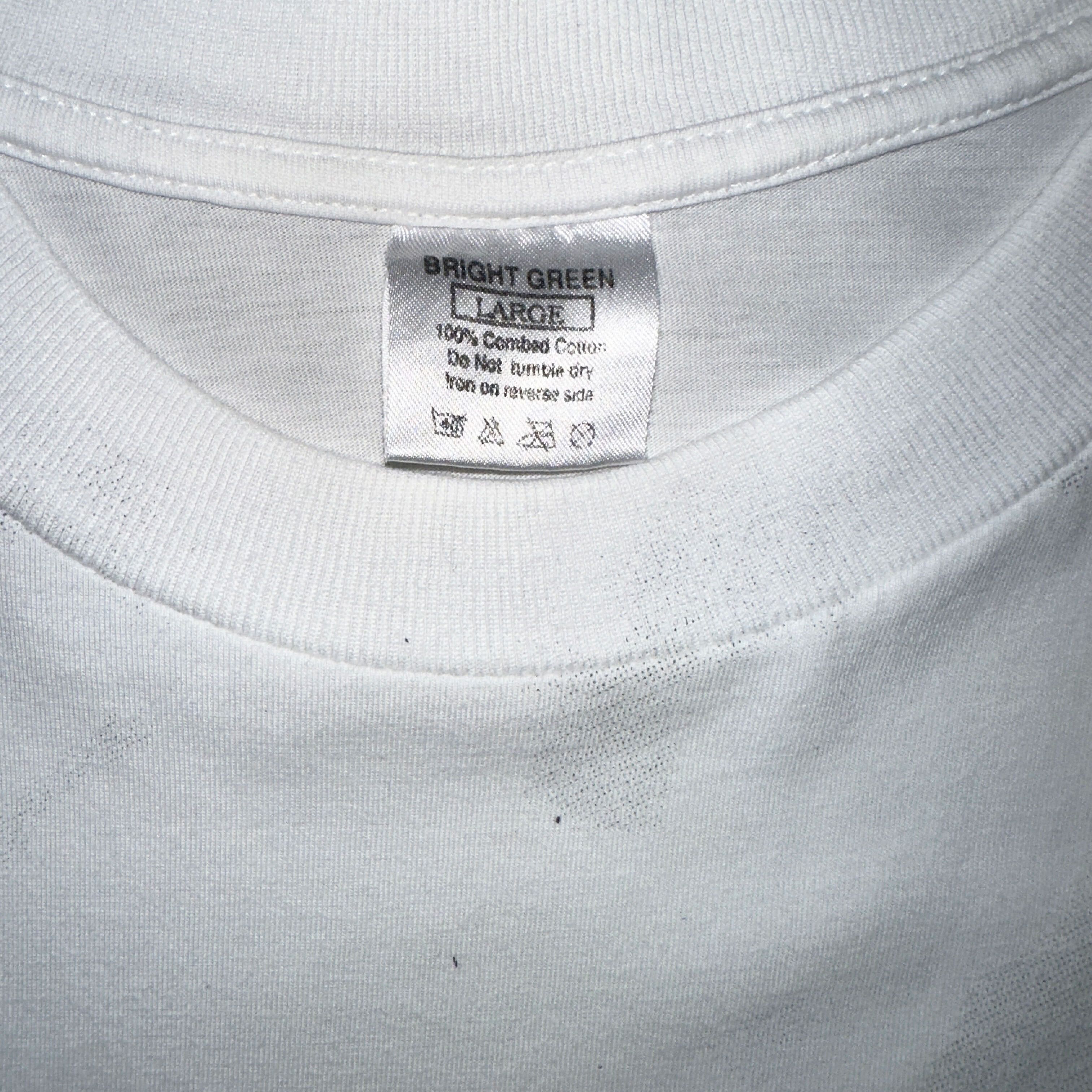 Vintage Bjork Debut Monochrome Face "it takes courage" Size L Size US L / EU 52-54 / 3 - 4 Thumbnail