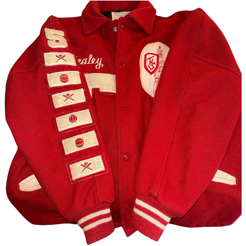 Delong Delong college stadium jacket Size 42 Size US 8.5 / EU 41-42 - 4 Thumbnail