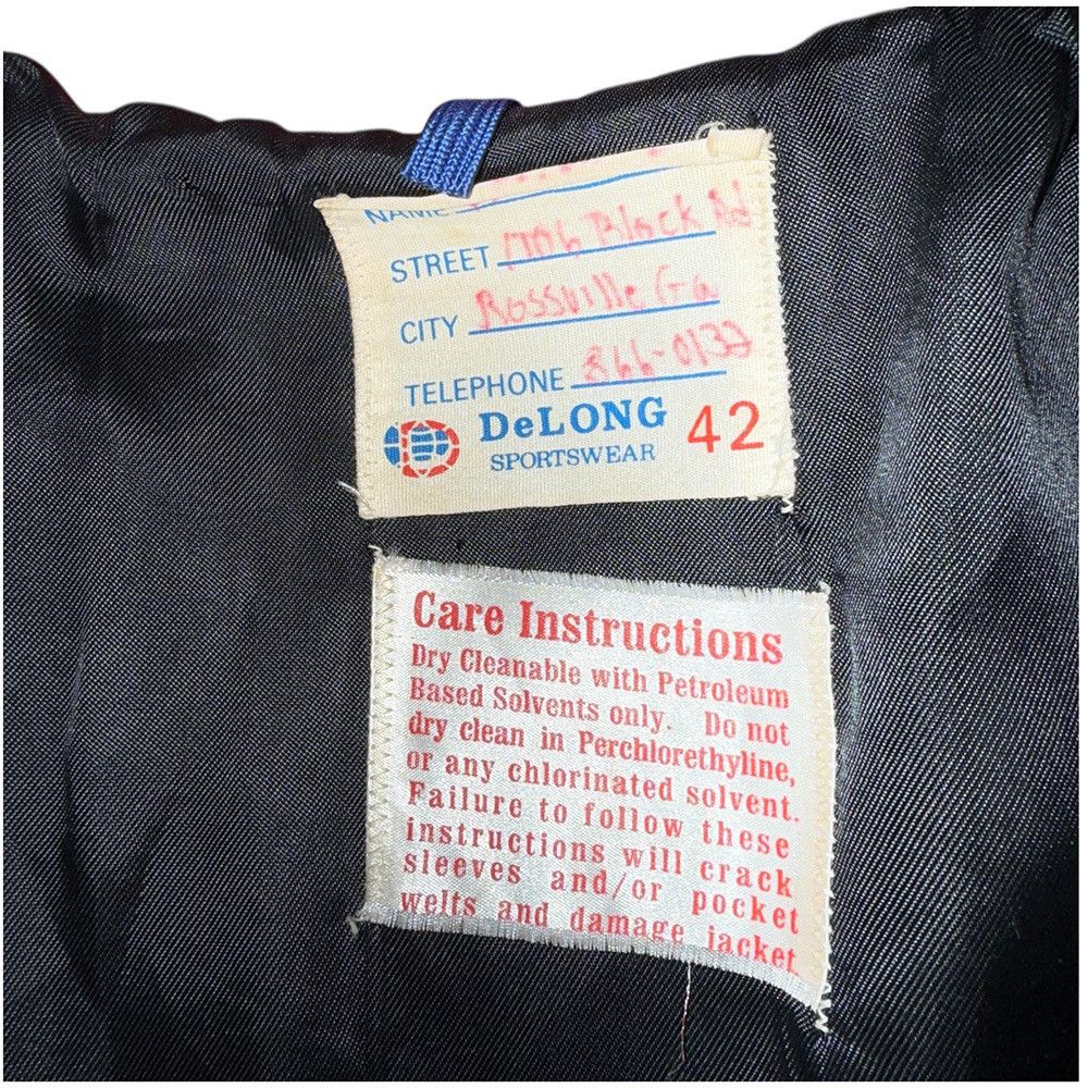 Delong Delong college stadium jacket Size 42 Size US 8.5 / EU 41-42 - 5 Thumbnail