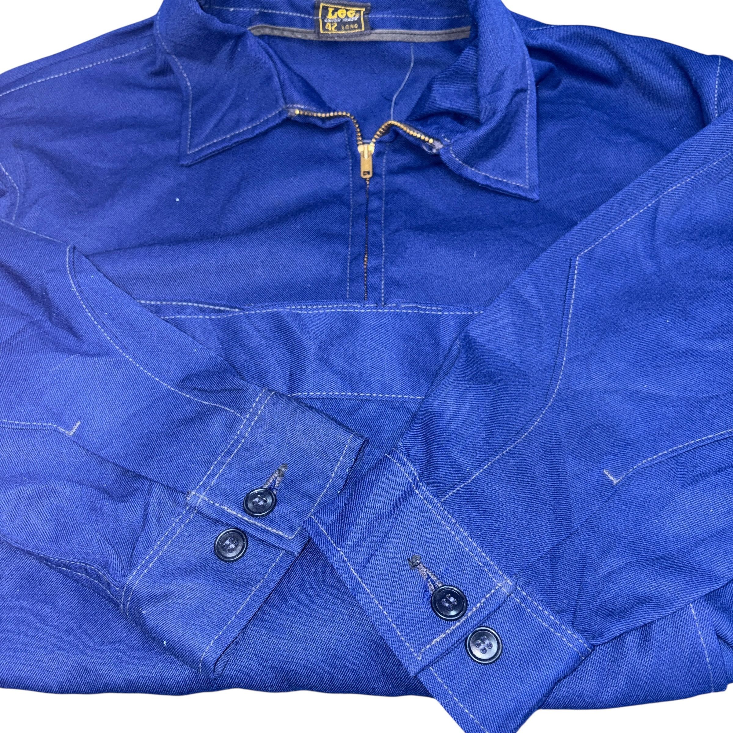 Lee Lee 60s -70s Jacket Size 42 LONG Size US L / EU 52-54 / 3 - 4 Thumbnail