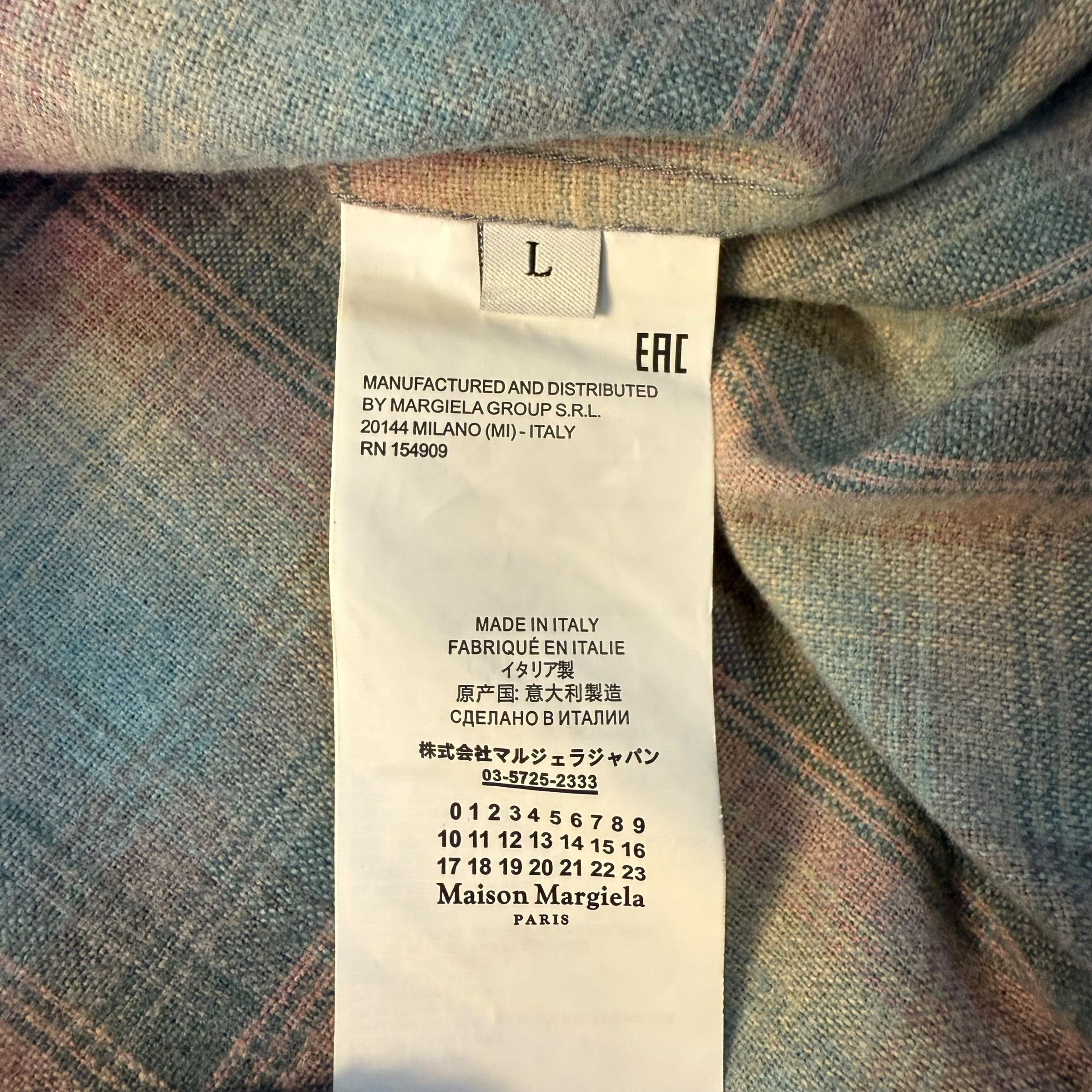 Maison Margiela Maison Margiela x Pendleton Shirt Size L Size US L / EU 52-54 / 3 - 10 Thumbnail