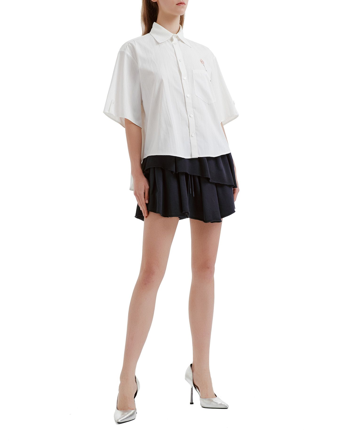 Acne Studios Acne Studios Ruffle Skirt Size XXS / US 00 / IT 34 - 2 Thumbnail